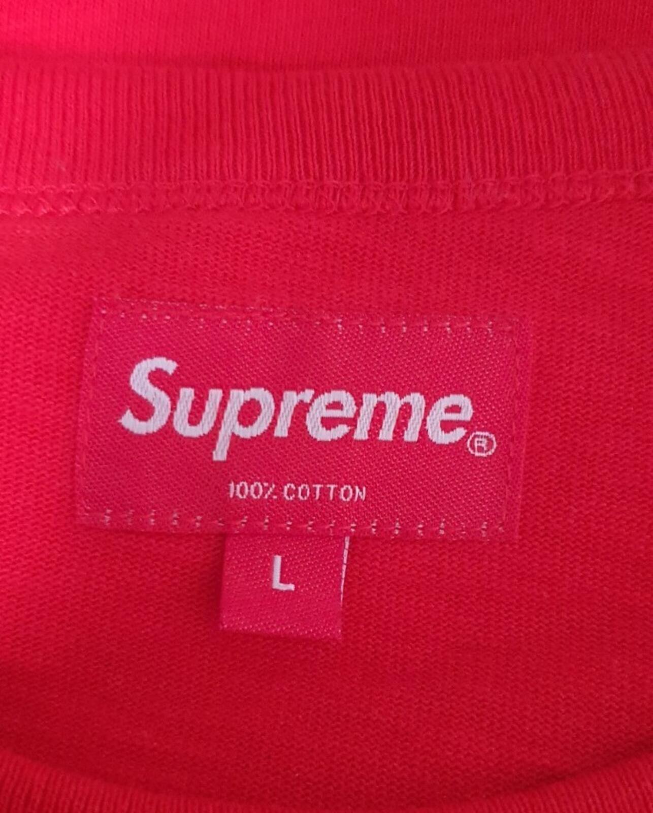 FW19 Supreme Drama S/S Top T-Shirt Rot Größe L