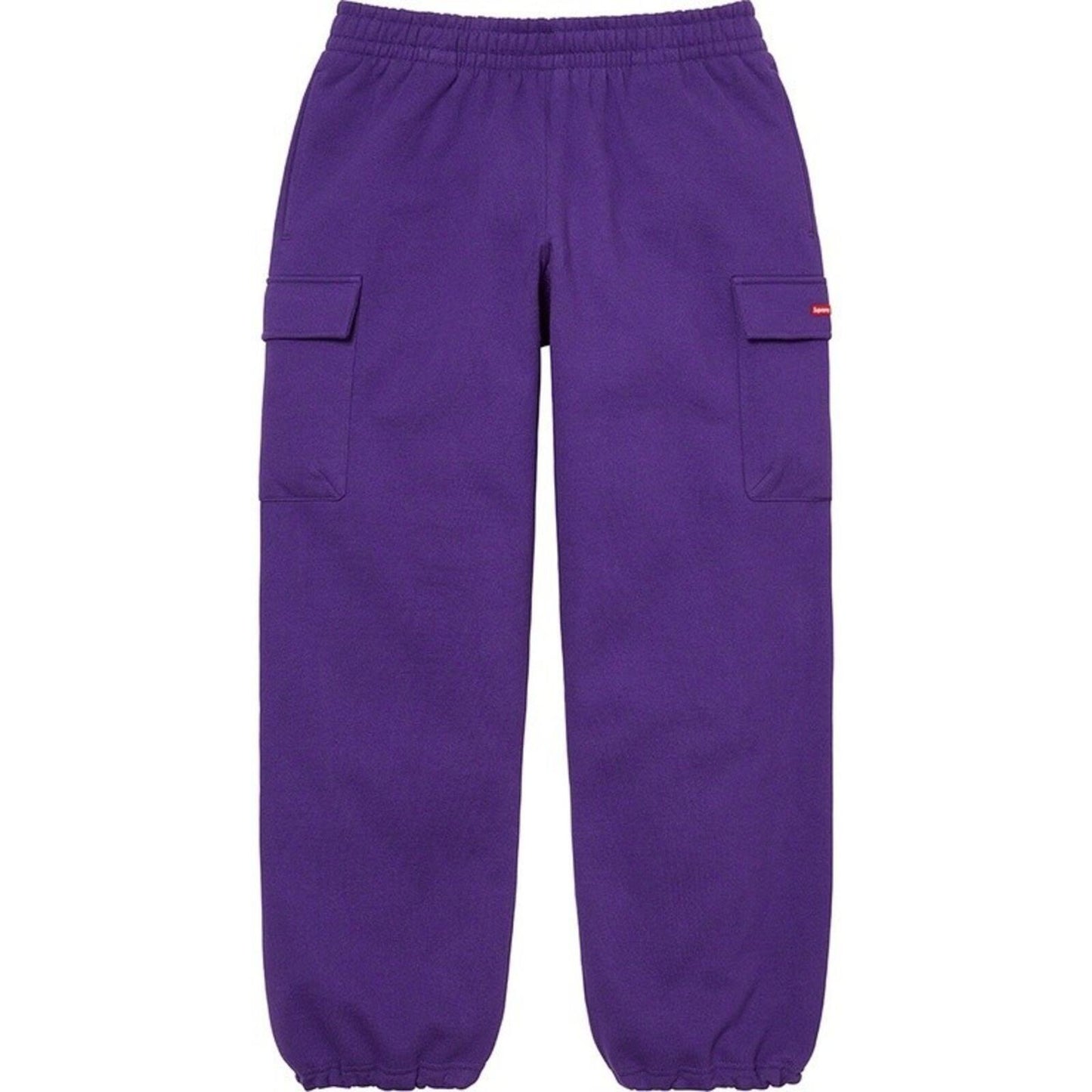 FW22 Supreme Box Cargo Sweatpant Purple Size L