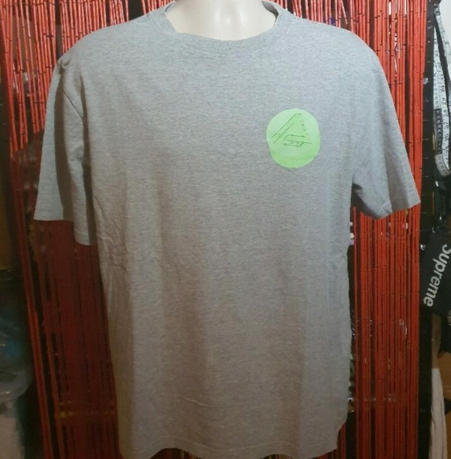 SS15 Palace Tablet Tee Heather Grey Size L