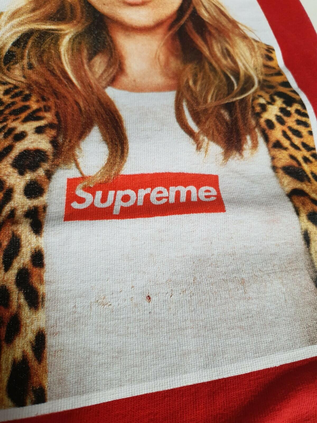 SS12 Supreme Kate Moss Photo Tee size M medium red T-shirt 2012 Vintage