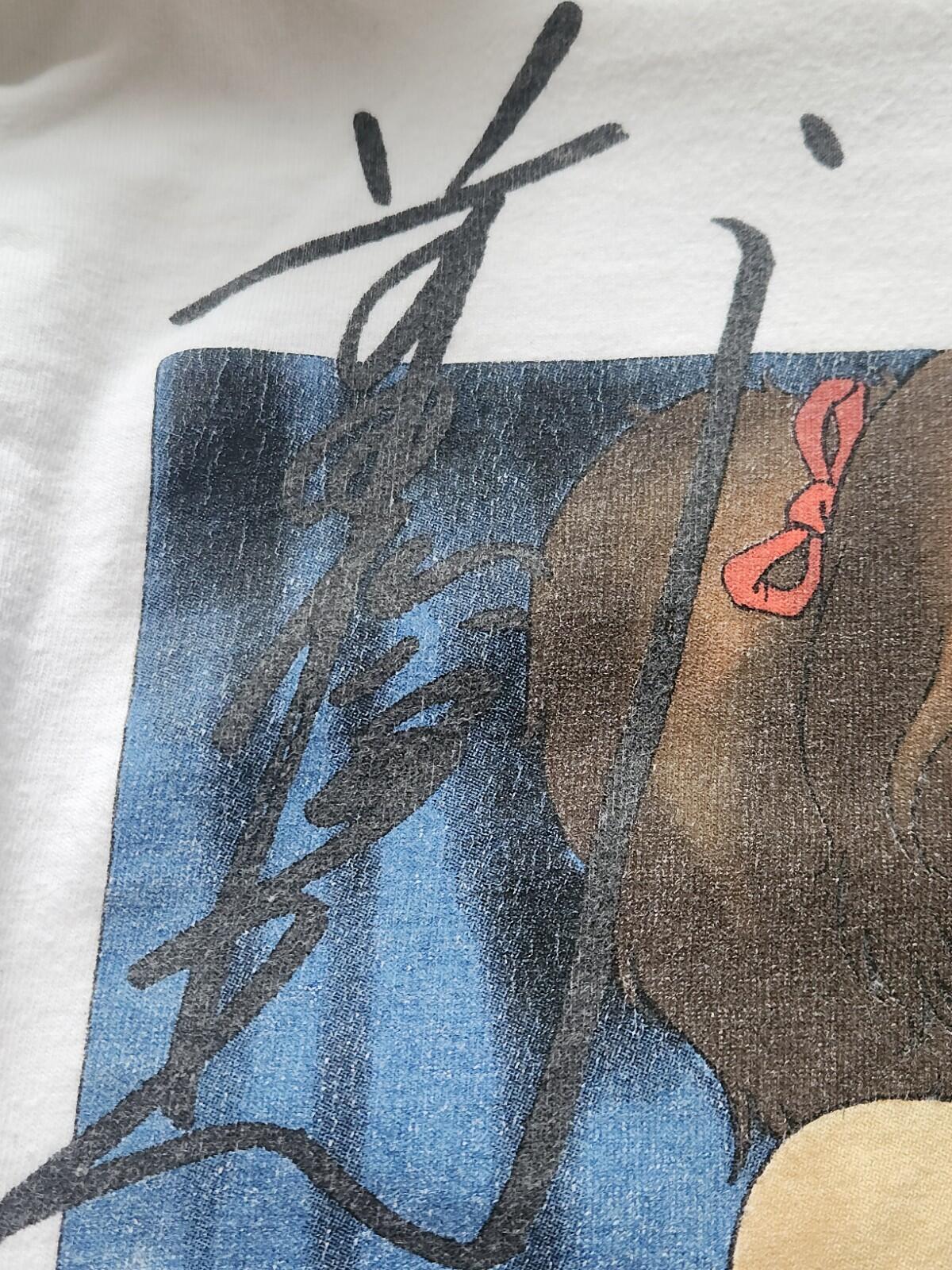 FW15 Supreme Toshio Maeda Overfiend L/S tee anime long sleeve t-shirt White M
