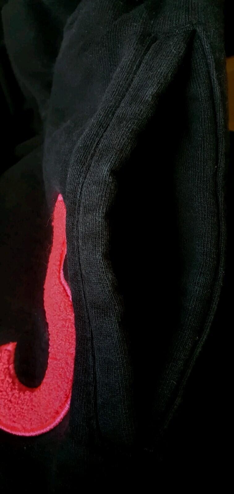 Set of FW19 Supreme S Logo sweatpant + Hooded Sweatshirt Black Hoodie Pants M