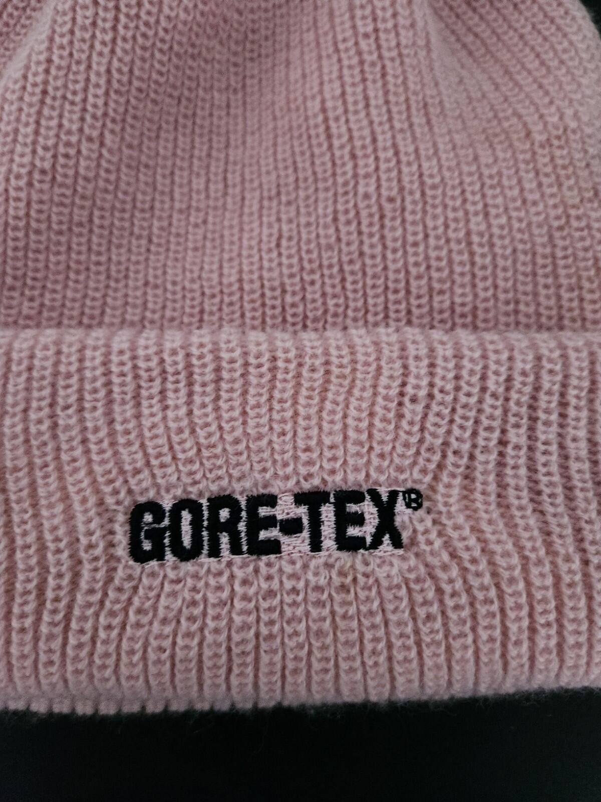 FW18 Supreme GORE-TEX Beanie Pink Waterproof