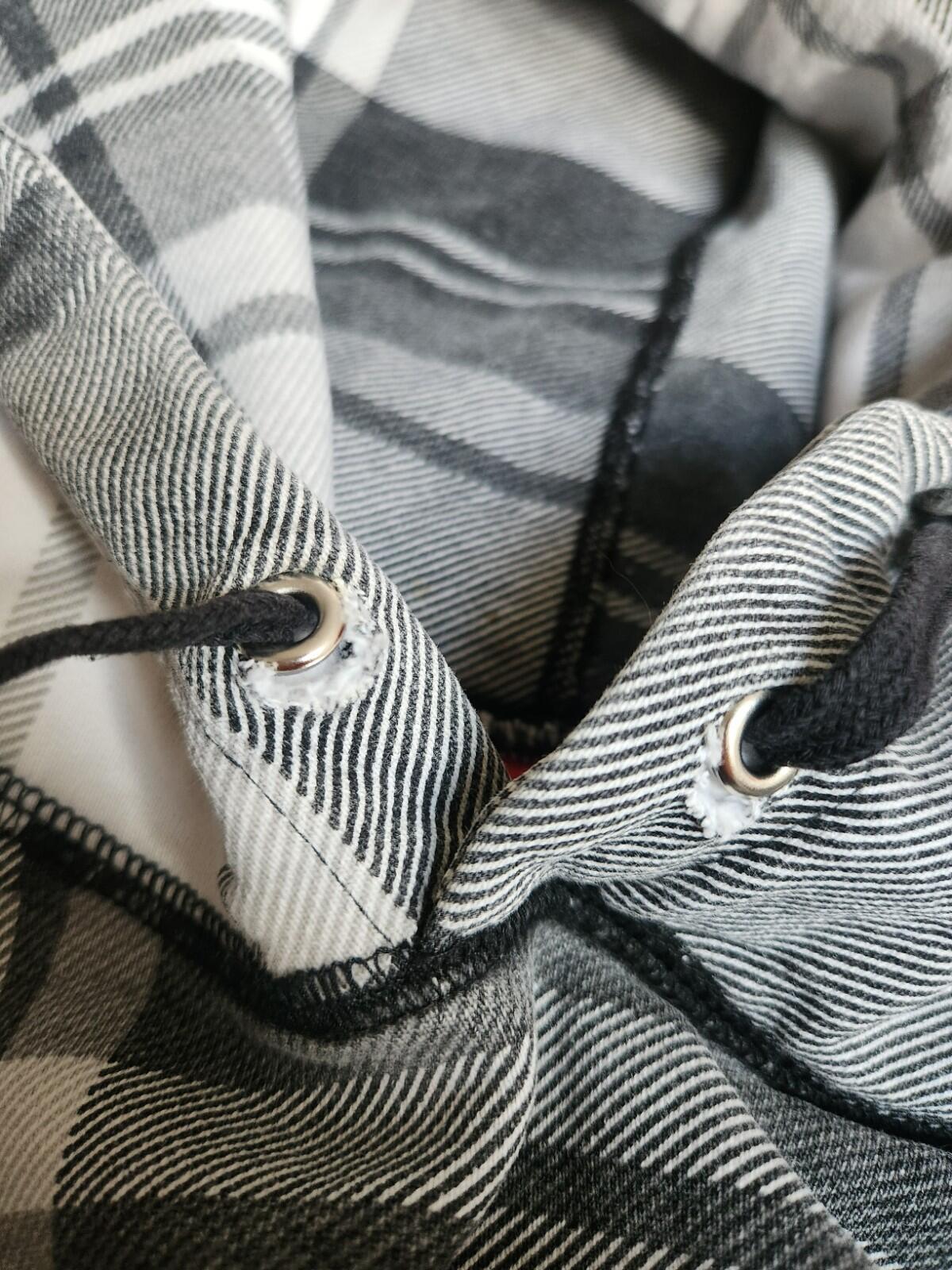 FW14 Supreme Plaid Pullover Size M Medium Rare Vintage Hooded Sweatshirt Hoodie