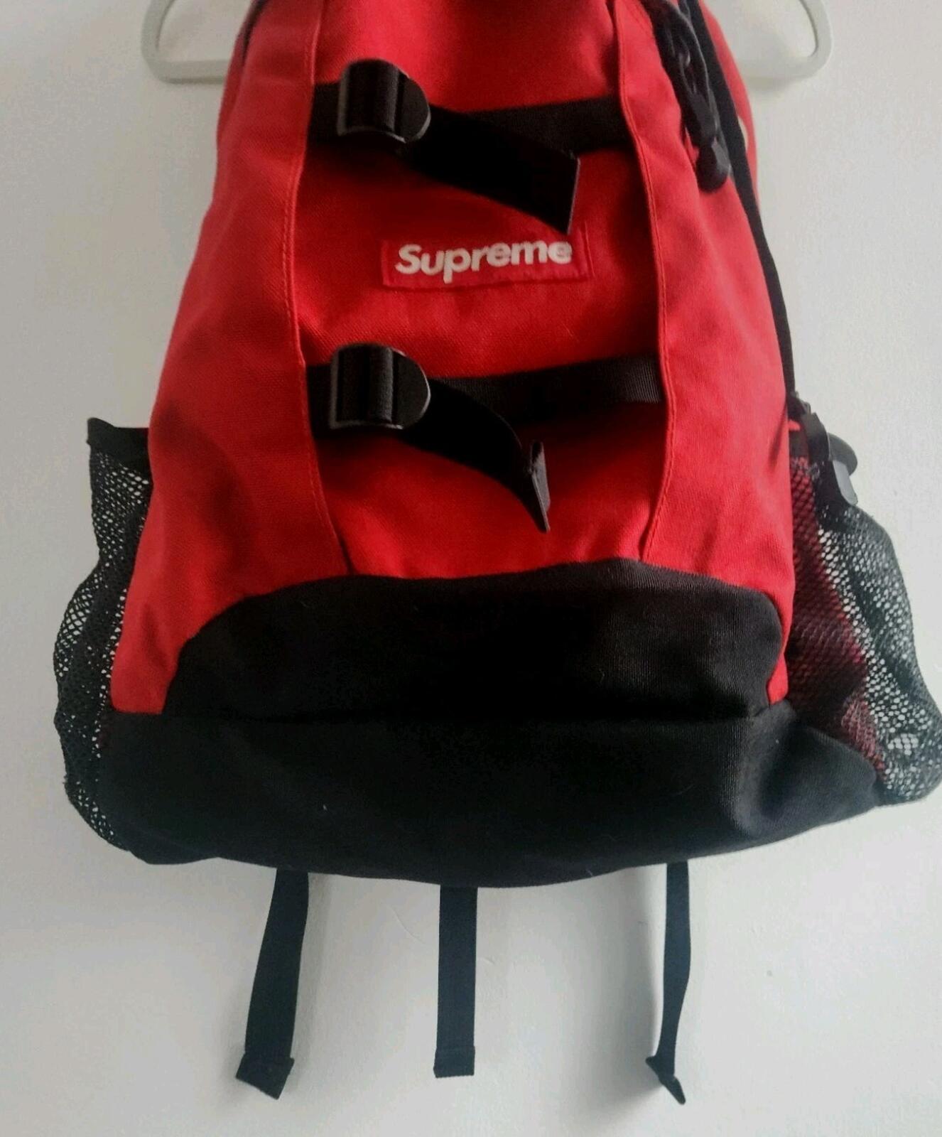 SS14 Supreme Backpack  Red