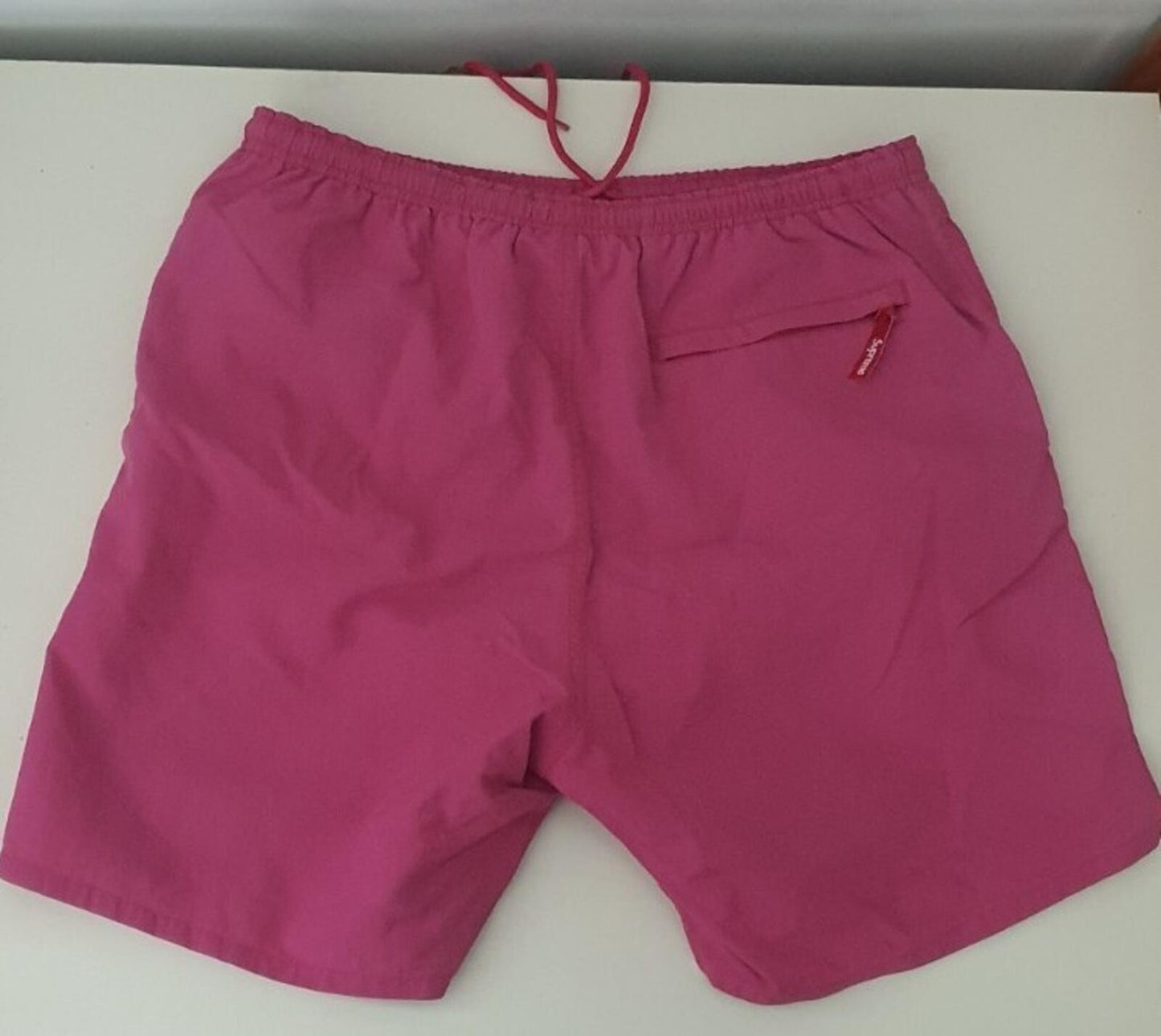 SS17 Supreme Nylon Water Short Magenta Size M Swim Shorts Pink