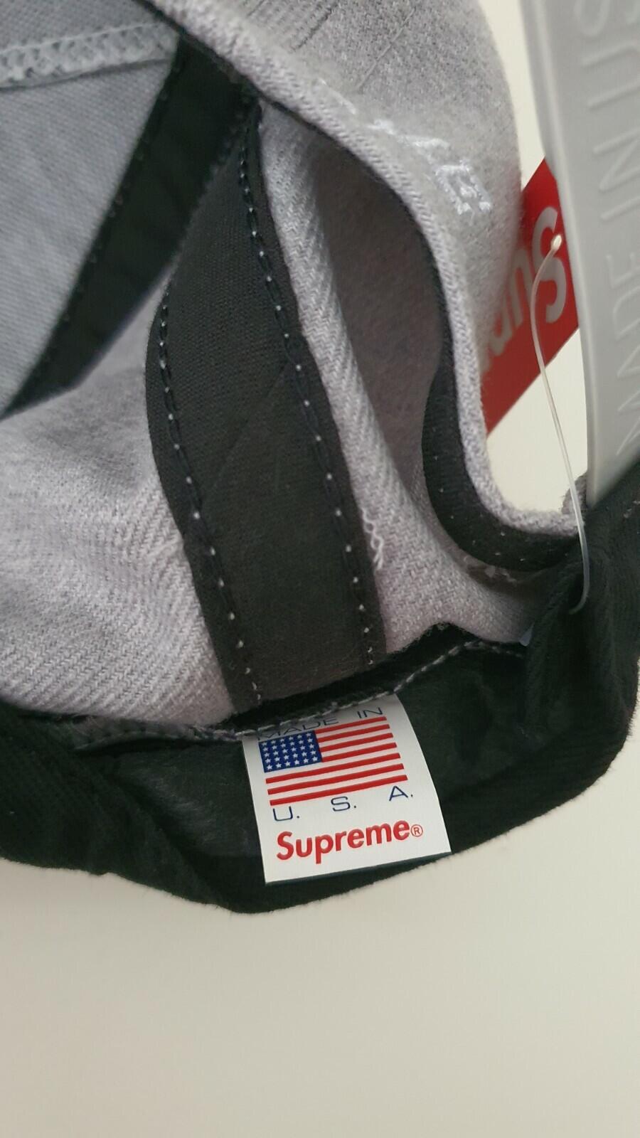 SS12 Supreme Visions of Gold 5-panel Cap Grey