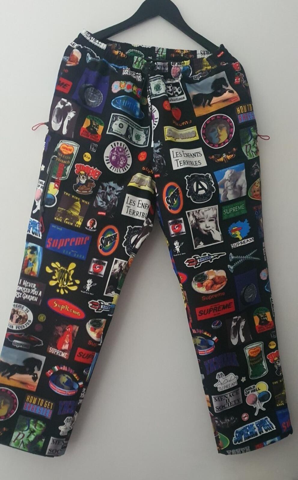 SS21 Supreme GORE-TEX Stickers pant size M medium pants