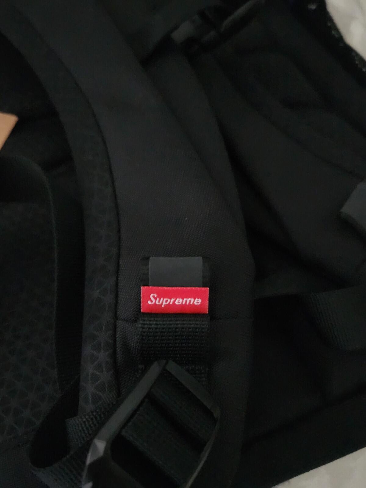 SS23 FW18 Supreme The North Face Tromple L'oeil Printed Borealis backpack Purple