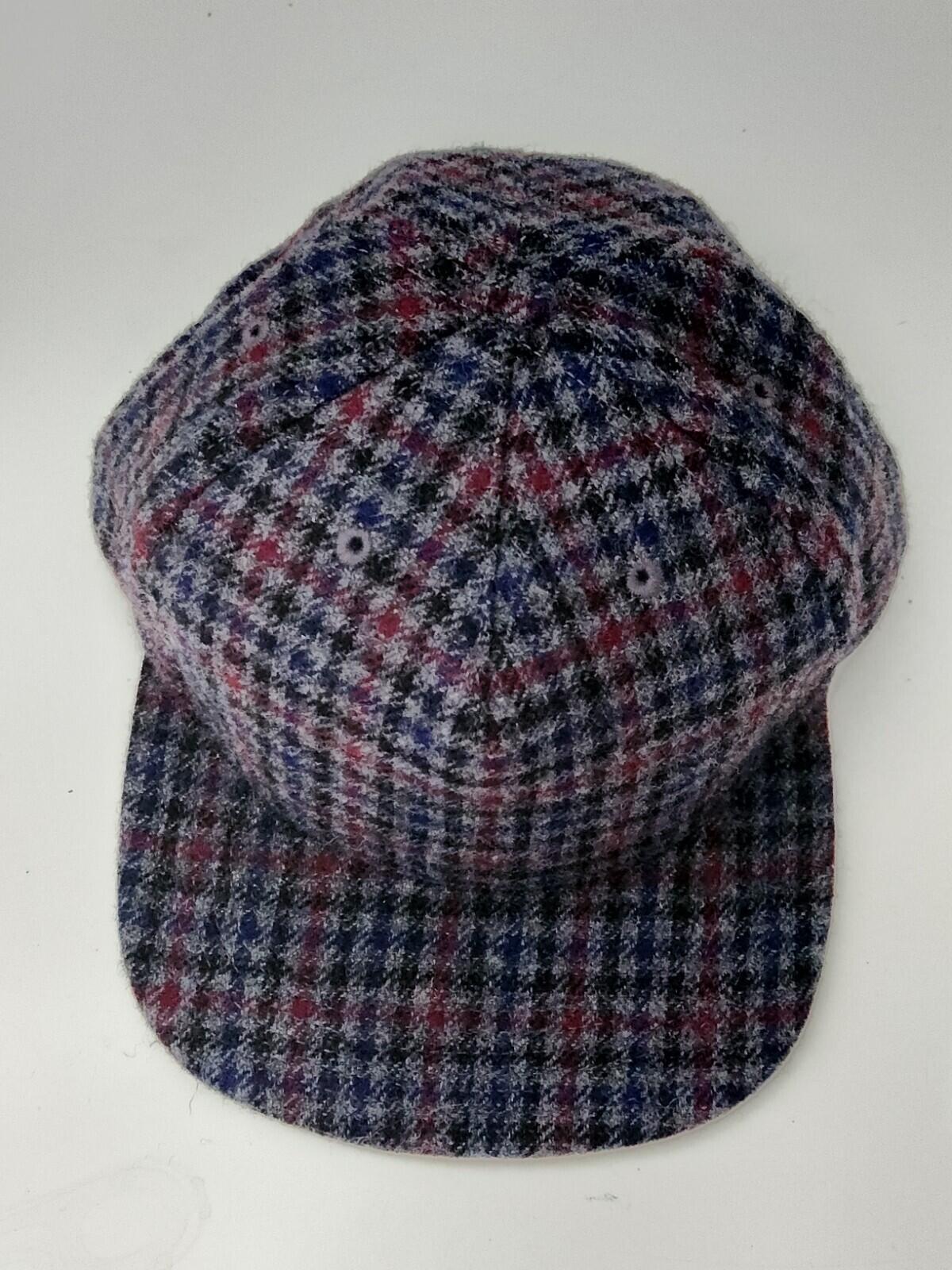 FW14 Supreme Tweed Back Arc  5-panel cap Wool hat Rare Vintage 2014