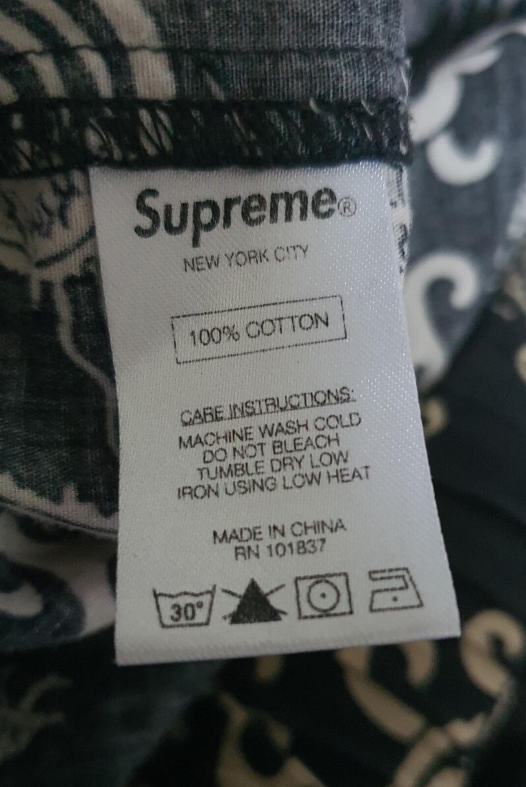 SS15 Supreme Imperial Pant Größe S schwarz Hose