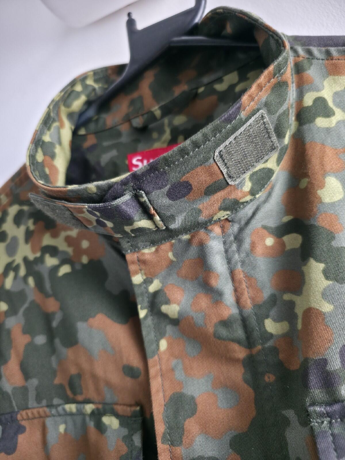 2001 Supreme M65 Jacke Deutsches Flecktarn Camo Größe L