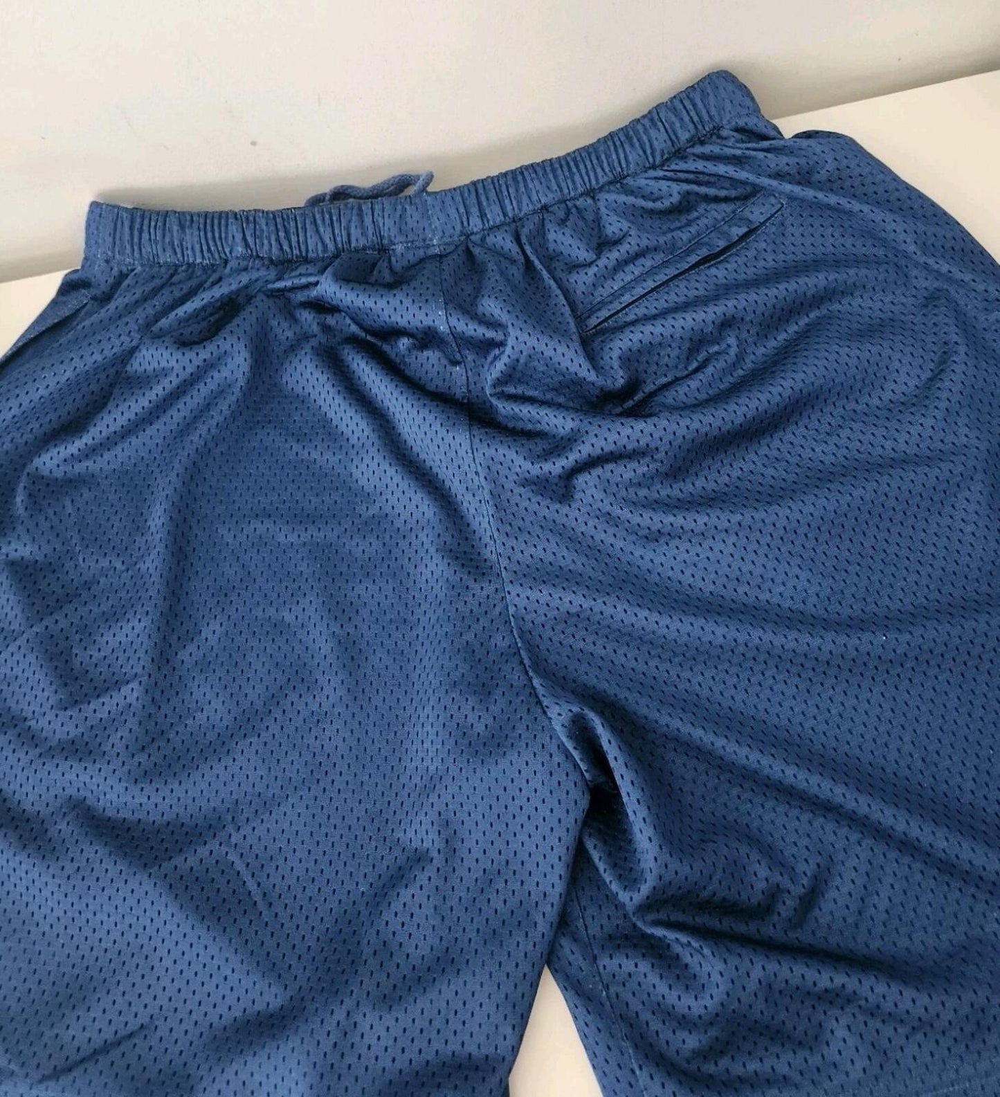 SS23 Supreme Slap Shot Baggy Mesh Short Navy Shorts Size XL Blue