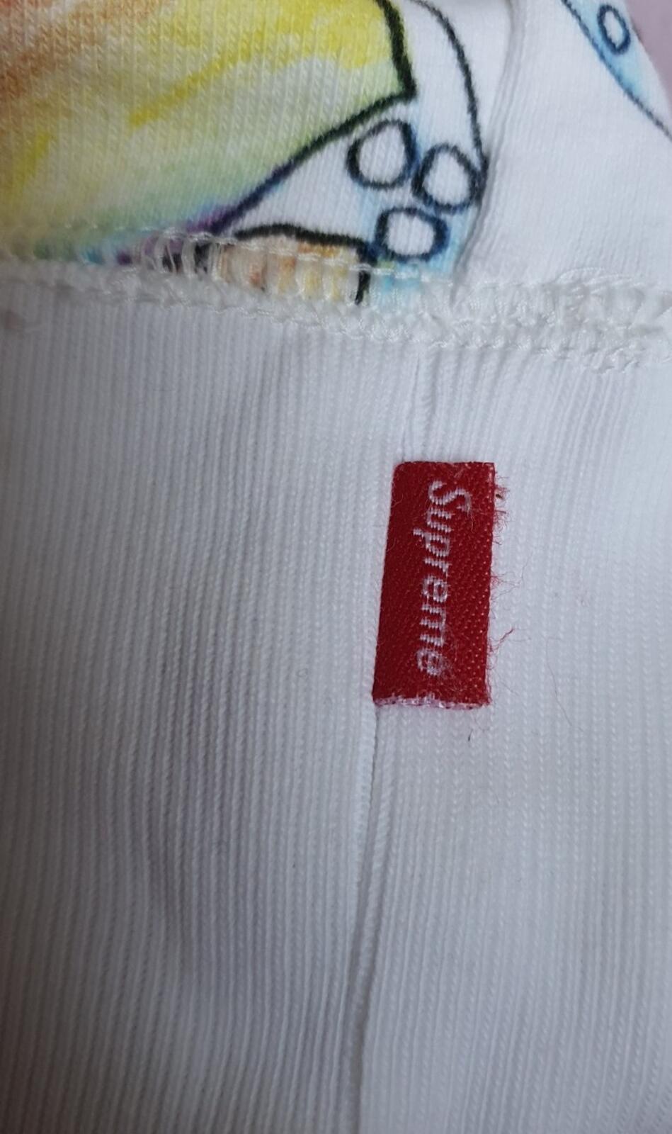 SS16 Supreme Gonz Butterfly Hooded Sweatshirt White Size S Mark Gonzales Gonz