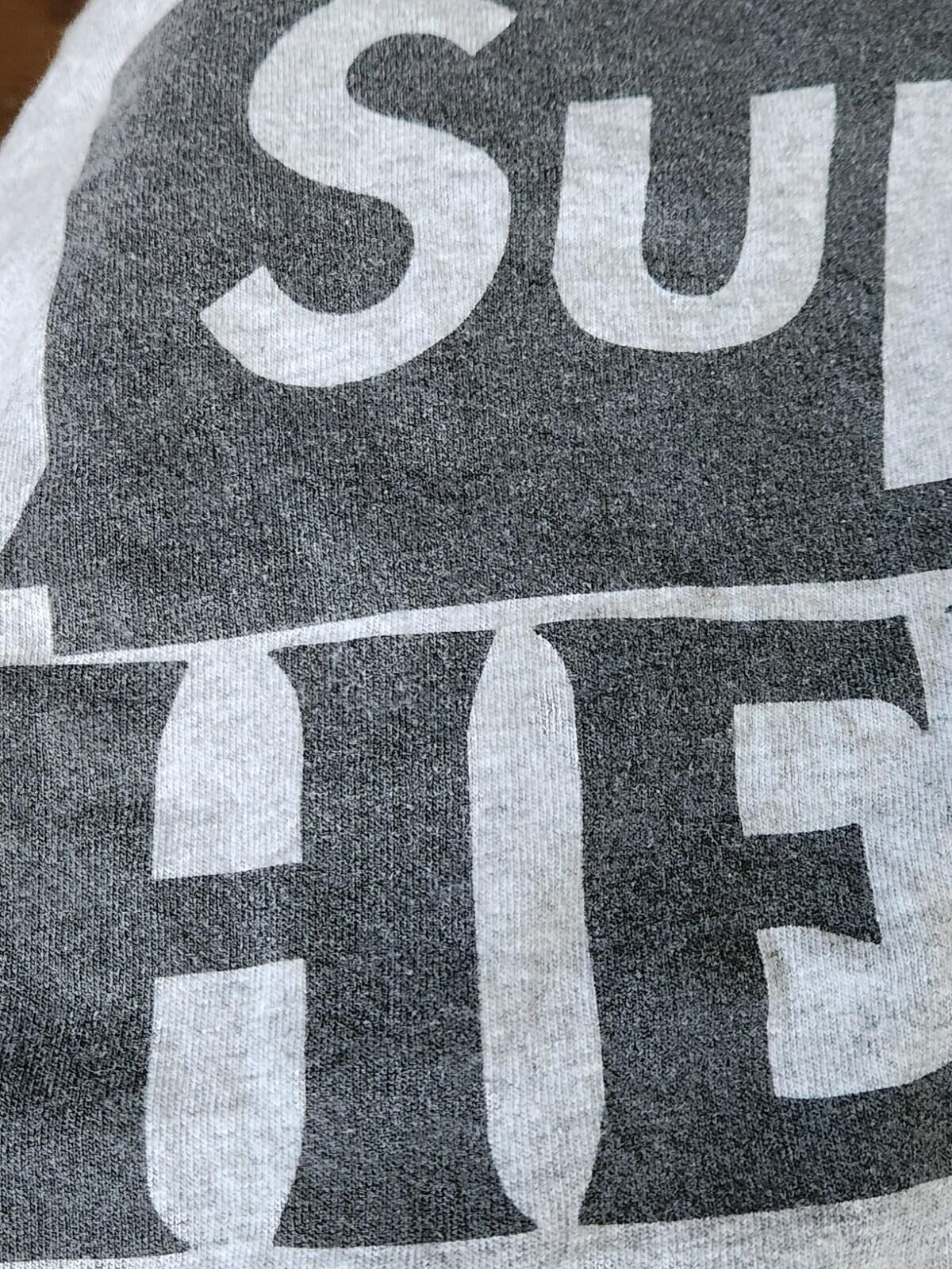 SS22 Supreme x Antihero Dog T-Shirt Melange-Grau Größe L