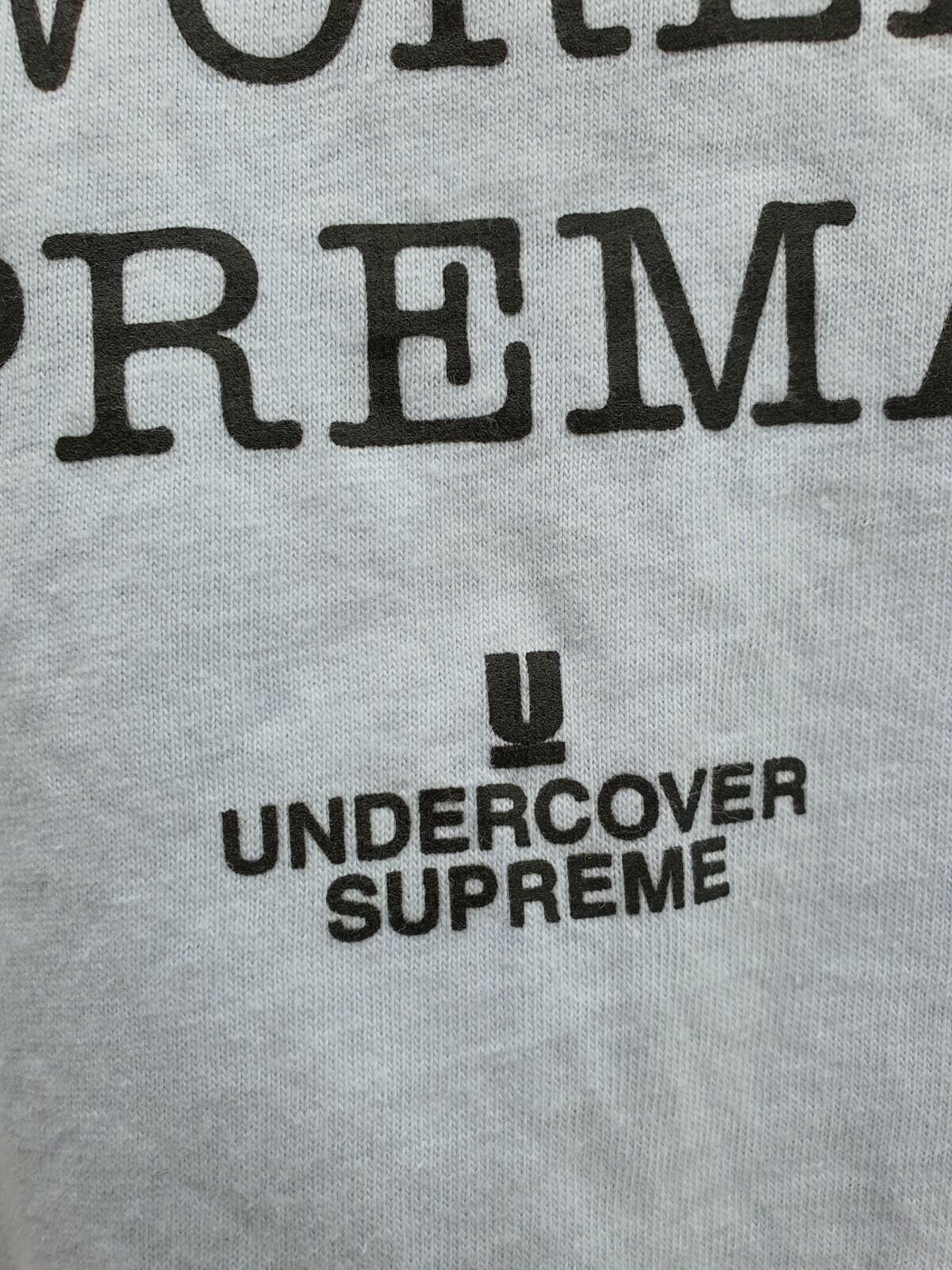 SS18 Supreme x Undercover x Public Enemy Counterattack Langarmshirt Hellblau Größe M