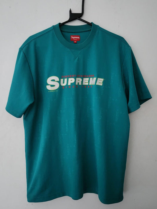 SS19 Supreme Highest Standards Level Athletic S/S Tee Teal Size M