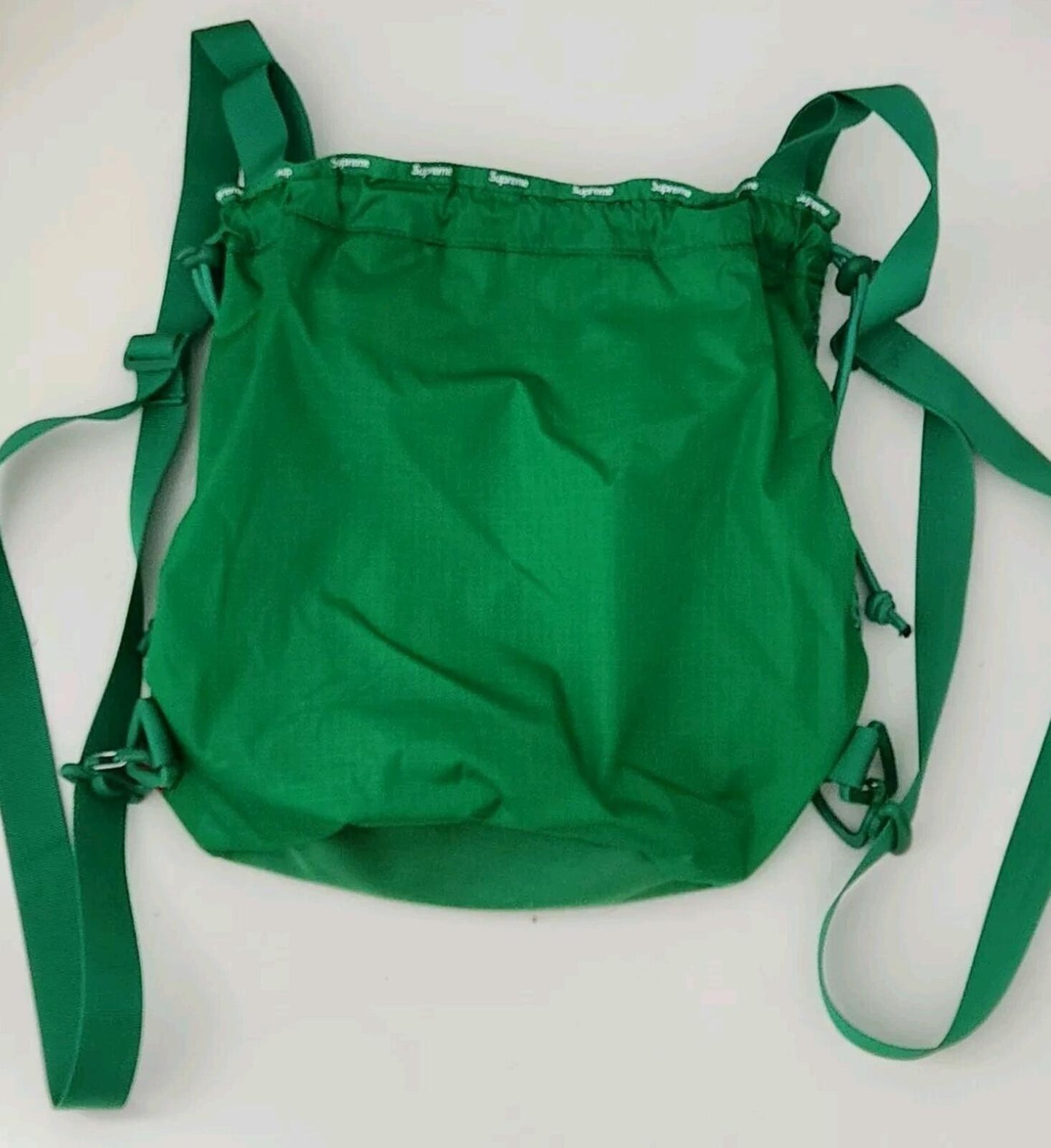 SS23 Supreme Mesh Small Backpack Bag Green 10L