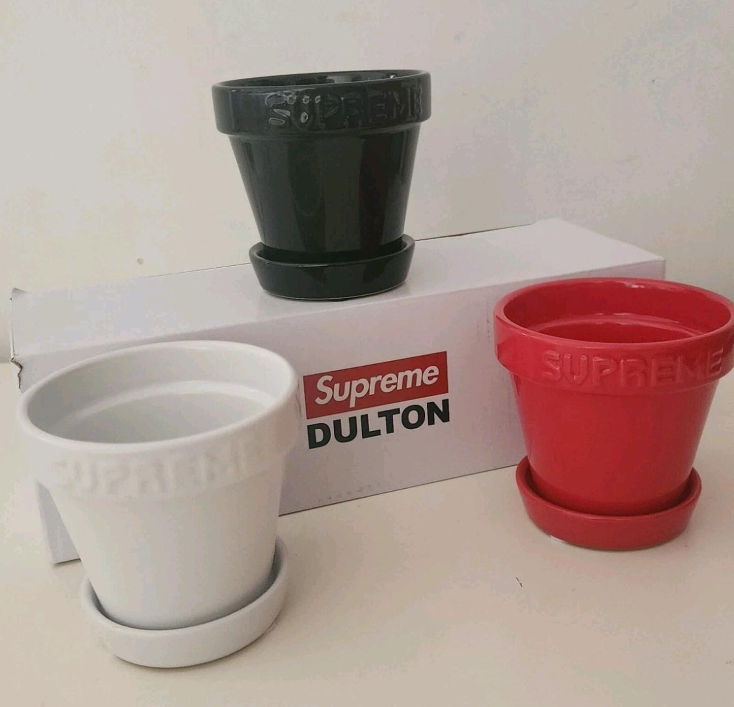 SS25 Supreme Mini Planters (set of 3) Garden Accessory