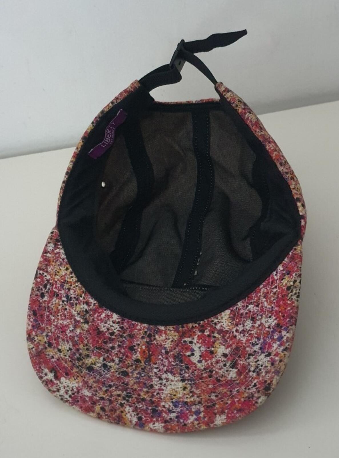 SS13 Supreme x Liberty Art Fabrics Splatter Camp Cap Vintage Hut Box Logo Selten