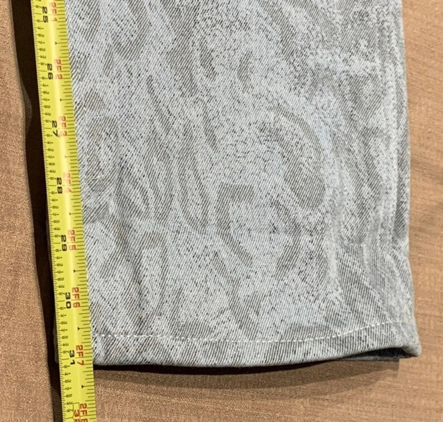 FW17 Supreme x LEVI'S Snakeskin Overalls Latzhose Hellblau Größe M