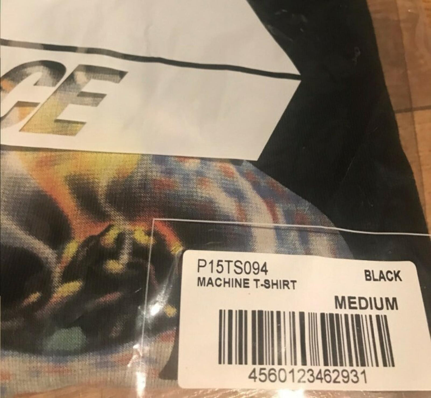 AW17 Palace Skateboards Machine T-Shirt Größe M Schwarz