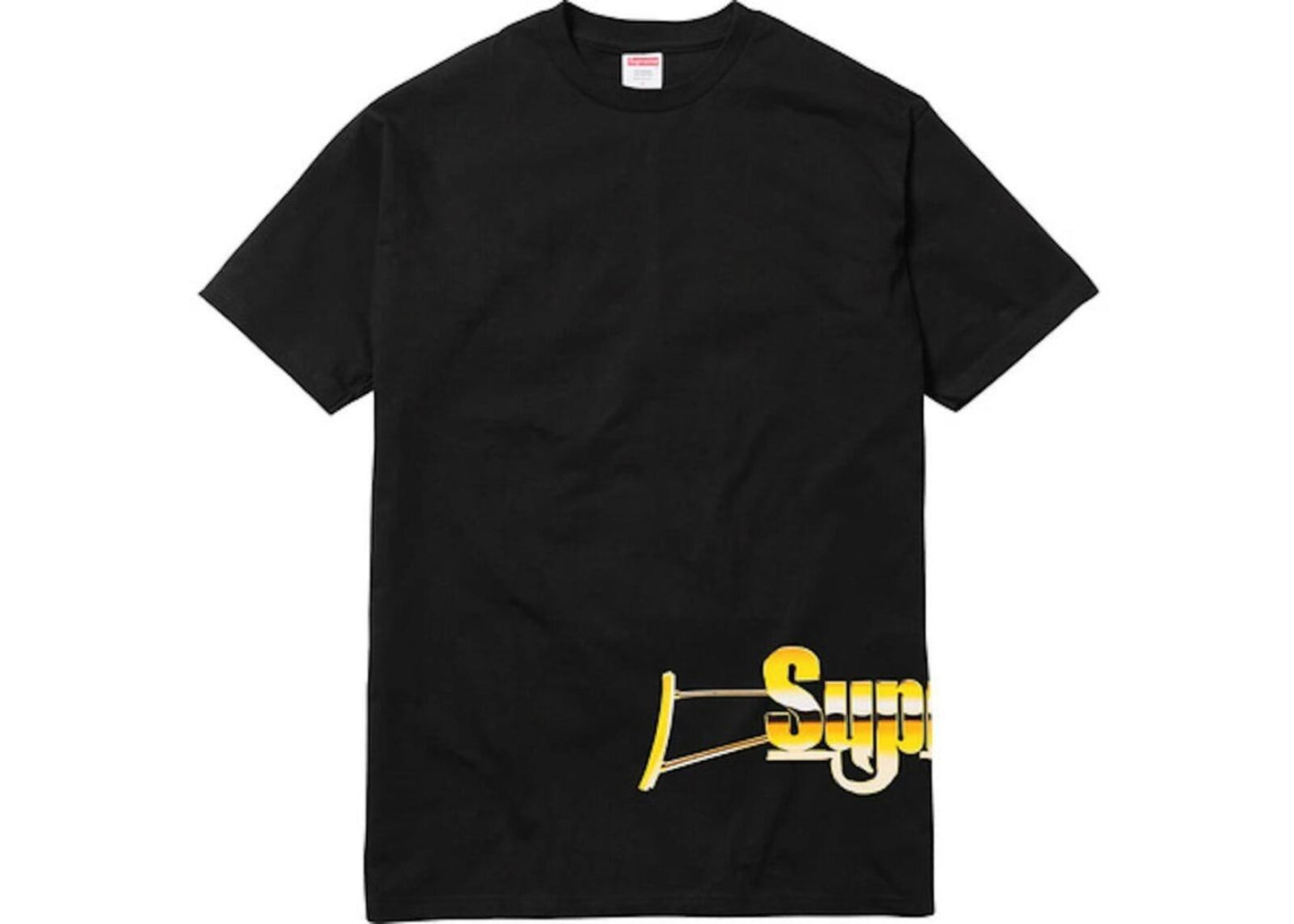 SS17 Supreme Automatic Tee Black Size M