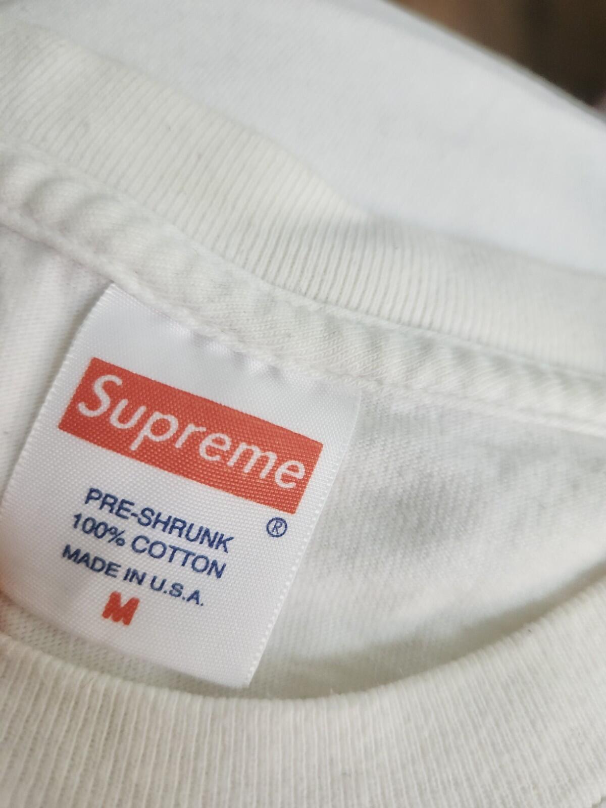 SS14 Supreme Lude Tee Größe M Medium Weiß T-Shirt Have a nice day Pille Selten