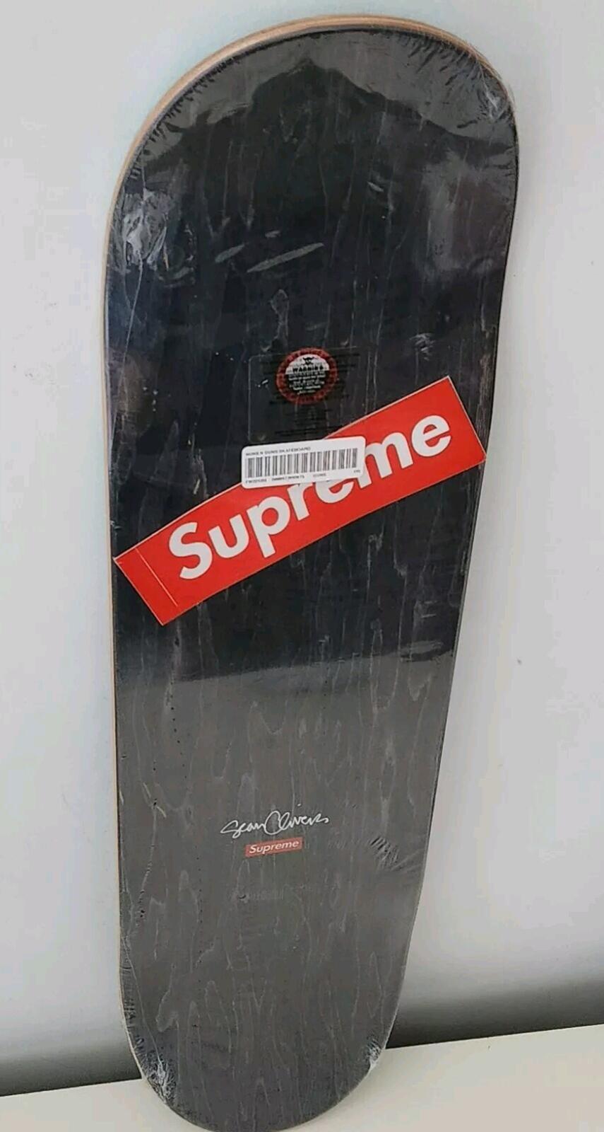 FW22 Supreme x Sean Cliver Guns Skateboard Skate Deck