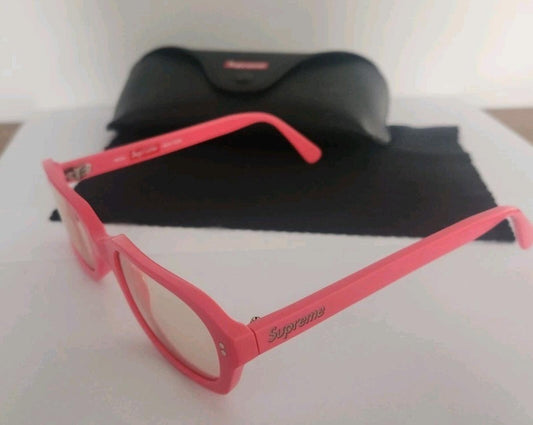 SS21 Gafas de sol Supreme Vega Rosas hechas en Italia gafas accesorio hecho a mano