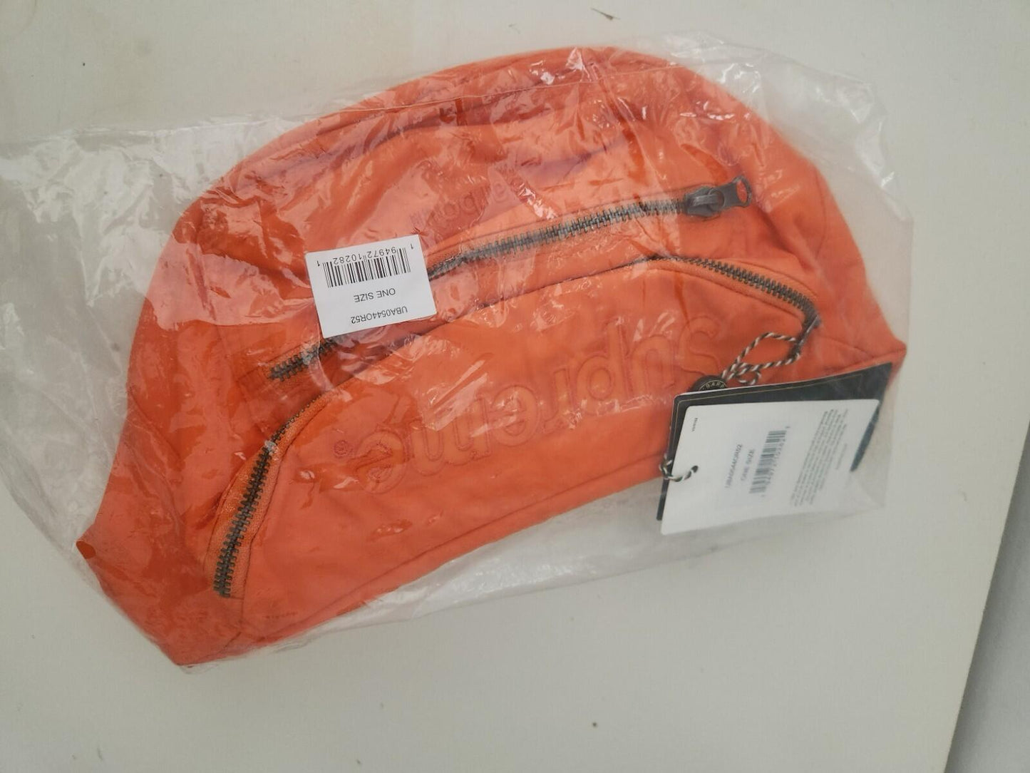 HW20 Supreme Barbour Gürteltasche aus gewachster Baumwolle wasserabweisend