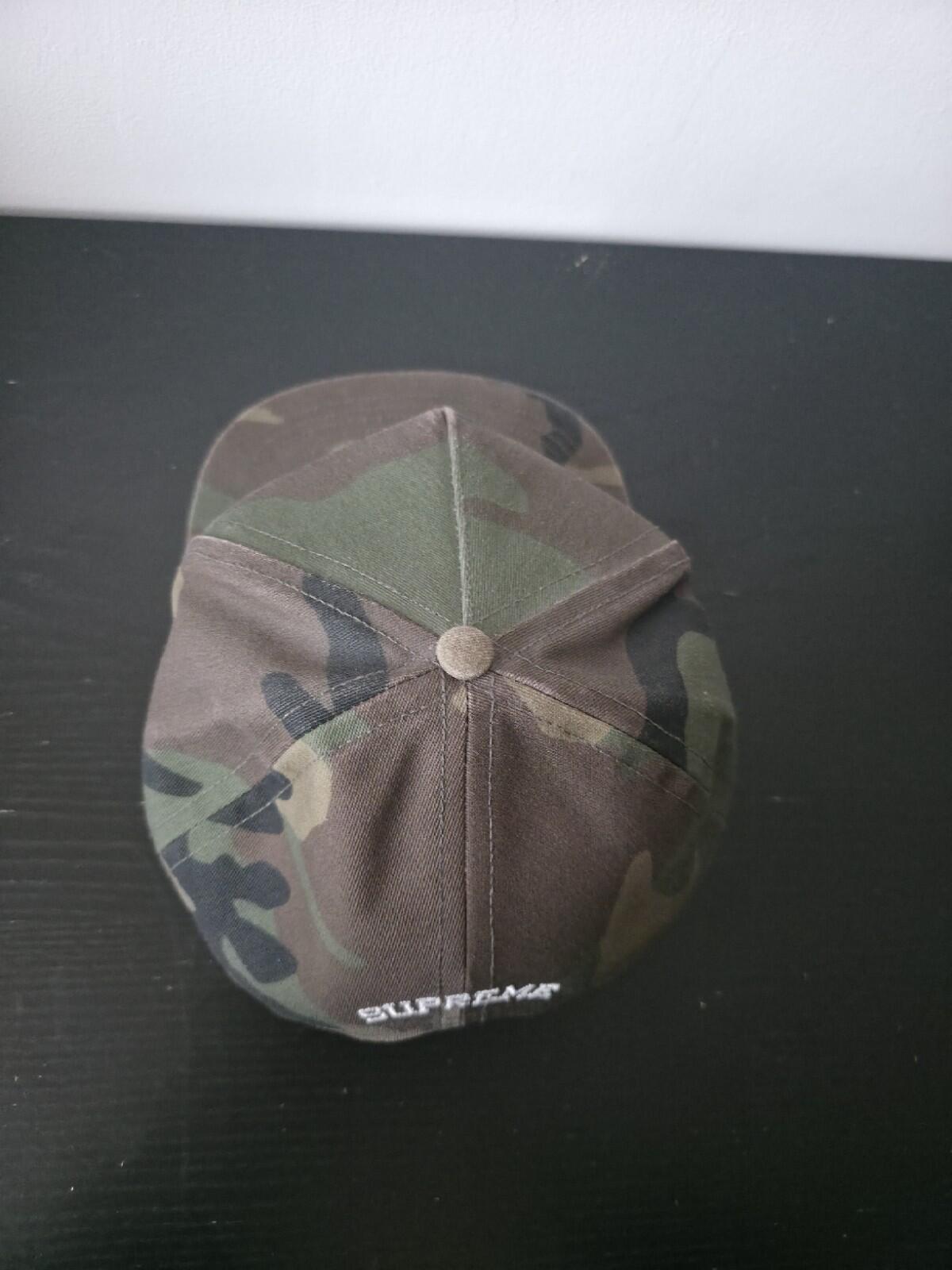SS13 Supreme Eye Of Horus 5-panel Cap Woodland Camo