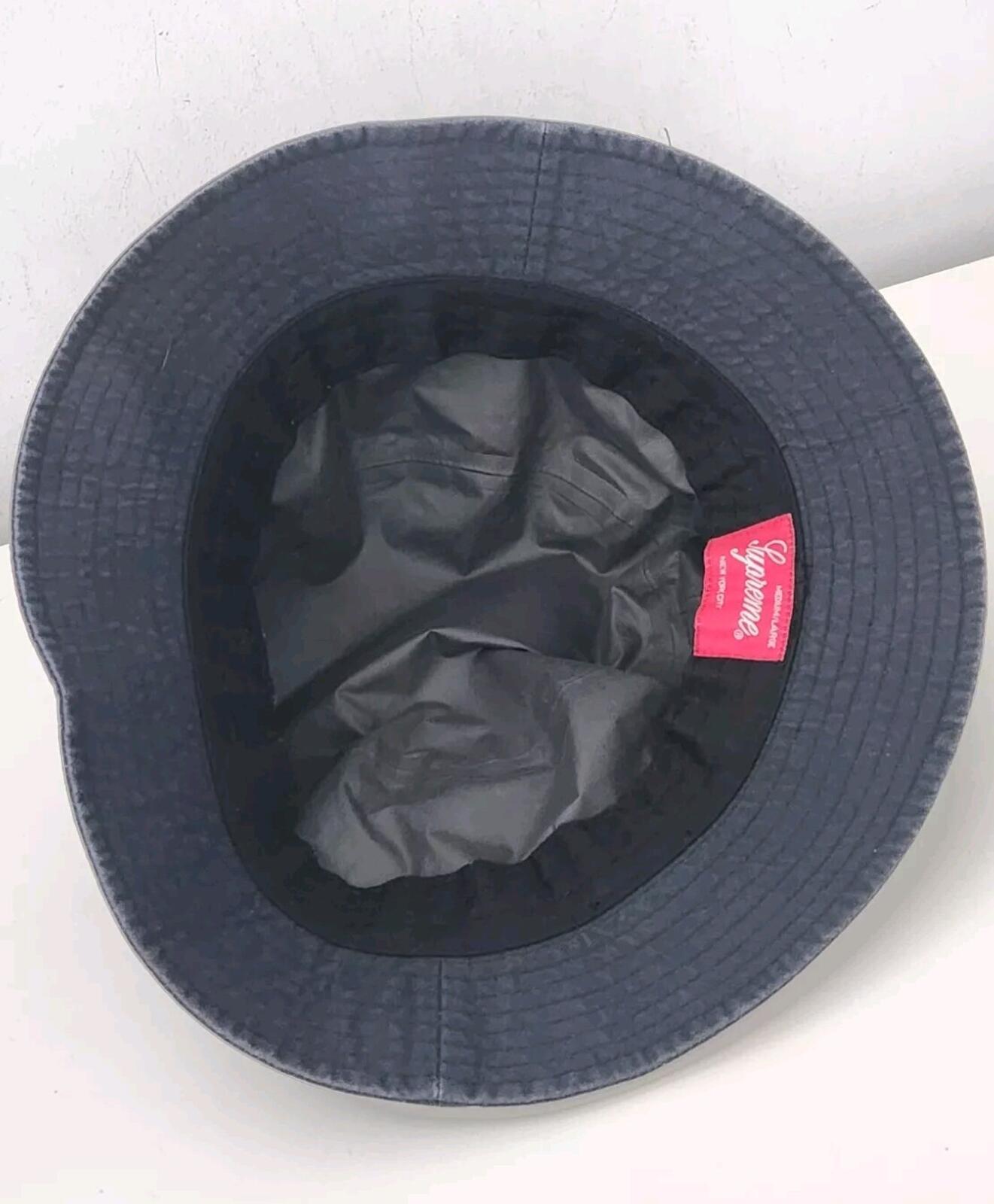 FW20 Supreme GORE-TEX crusher Medium Large bucket hat Black Waterproof M /L Navy