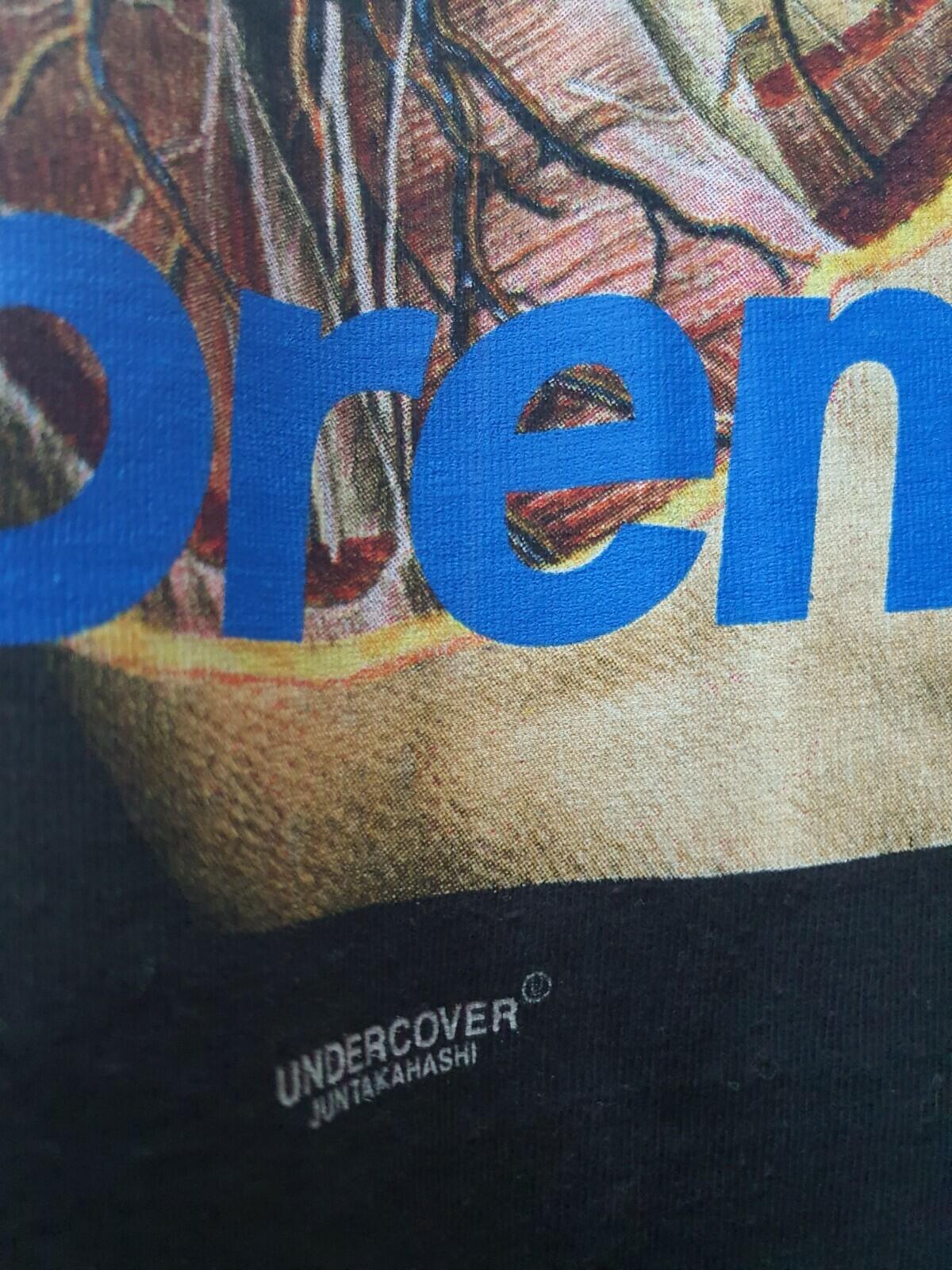 FW14 Supreme x Undercover Anatomy black Tee size XL T-shirt Vintage 2014 Rare
