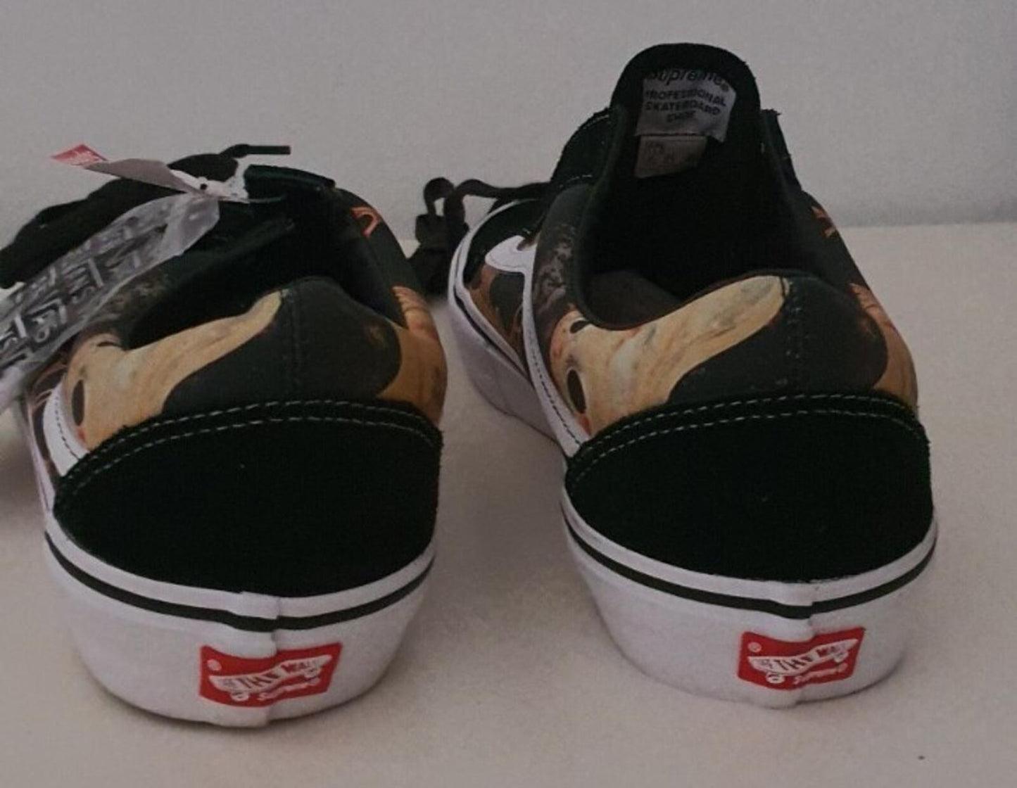 FW17 Supreme Vans Old Andres Serano Skool Blood and Semen II UK 10 US 11 EU 44.5