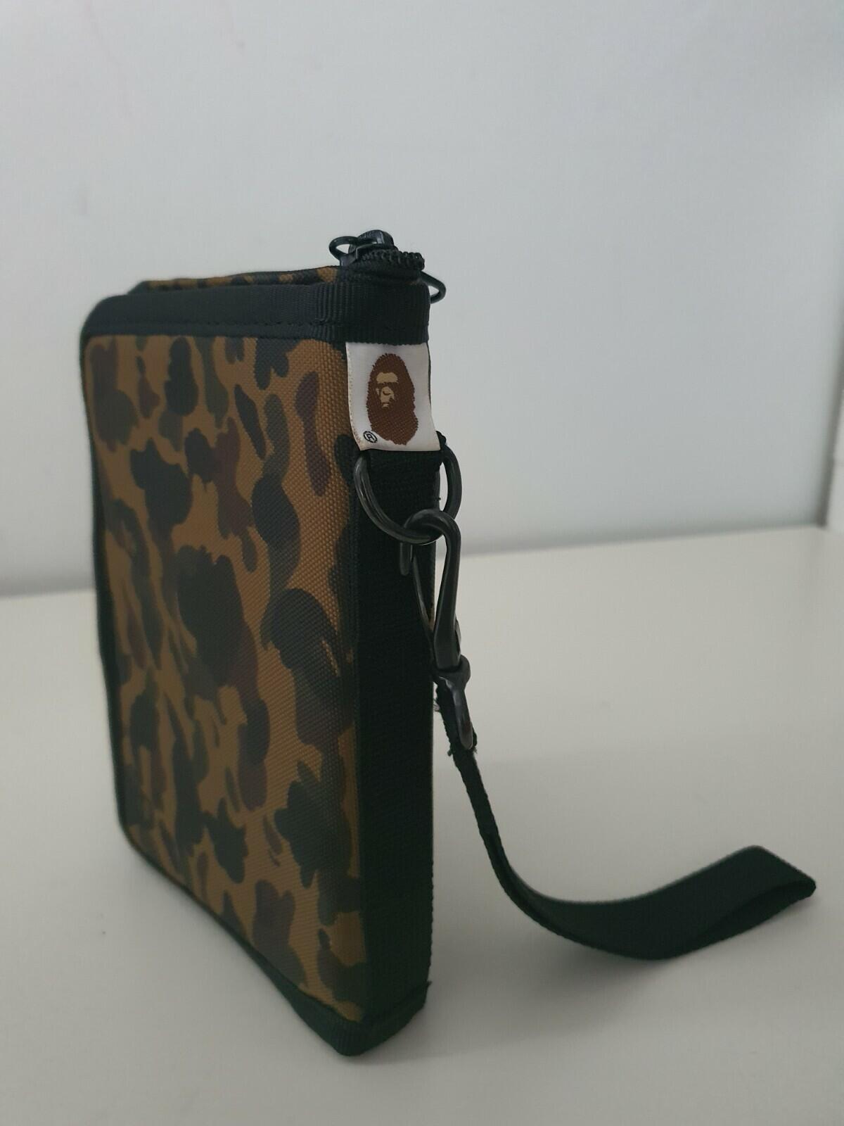 A Bathing Ape BAPE Porter Yoshida vintage Rare 2003 camo organizer wallet