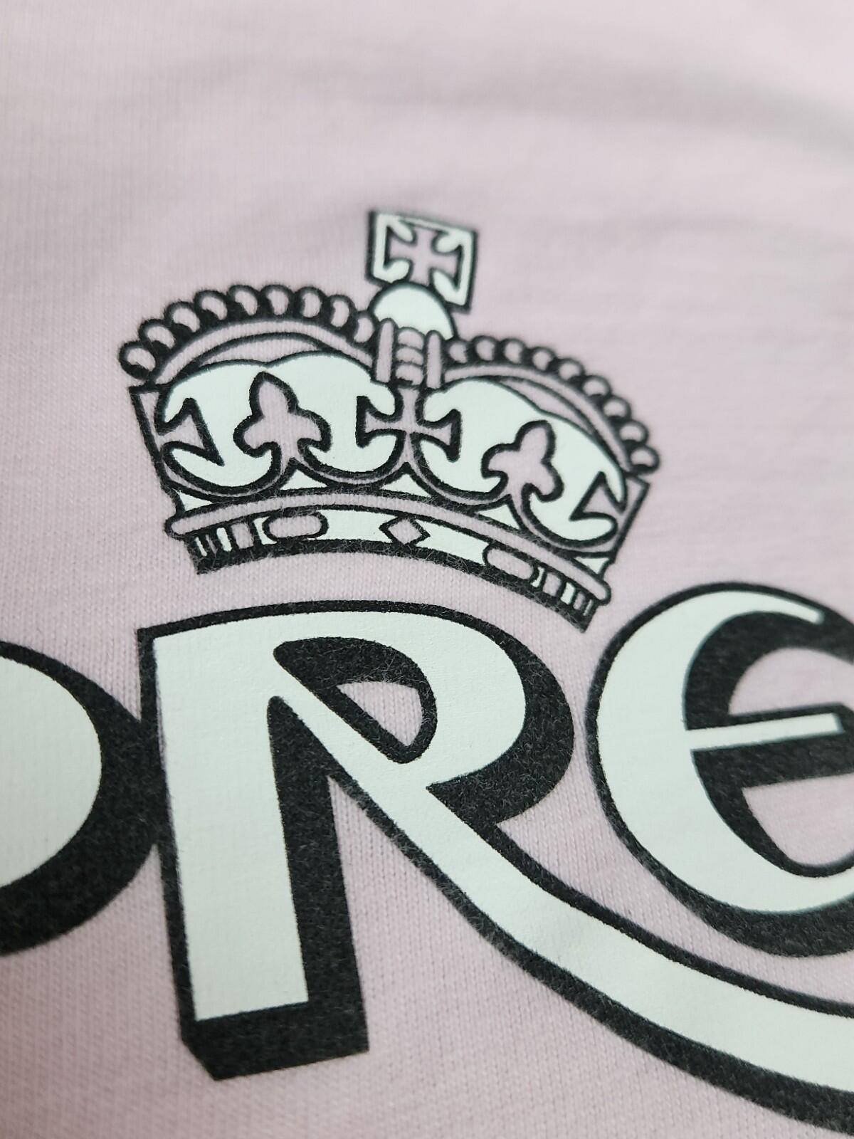 SS23 Supreme Crown Tee Hellrosa T-Shirt Größe S Small