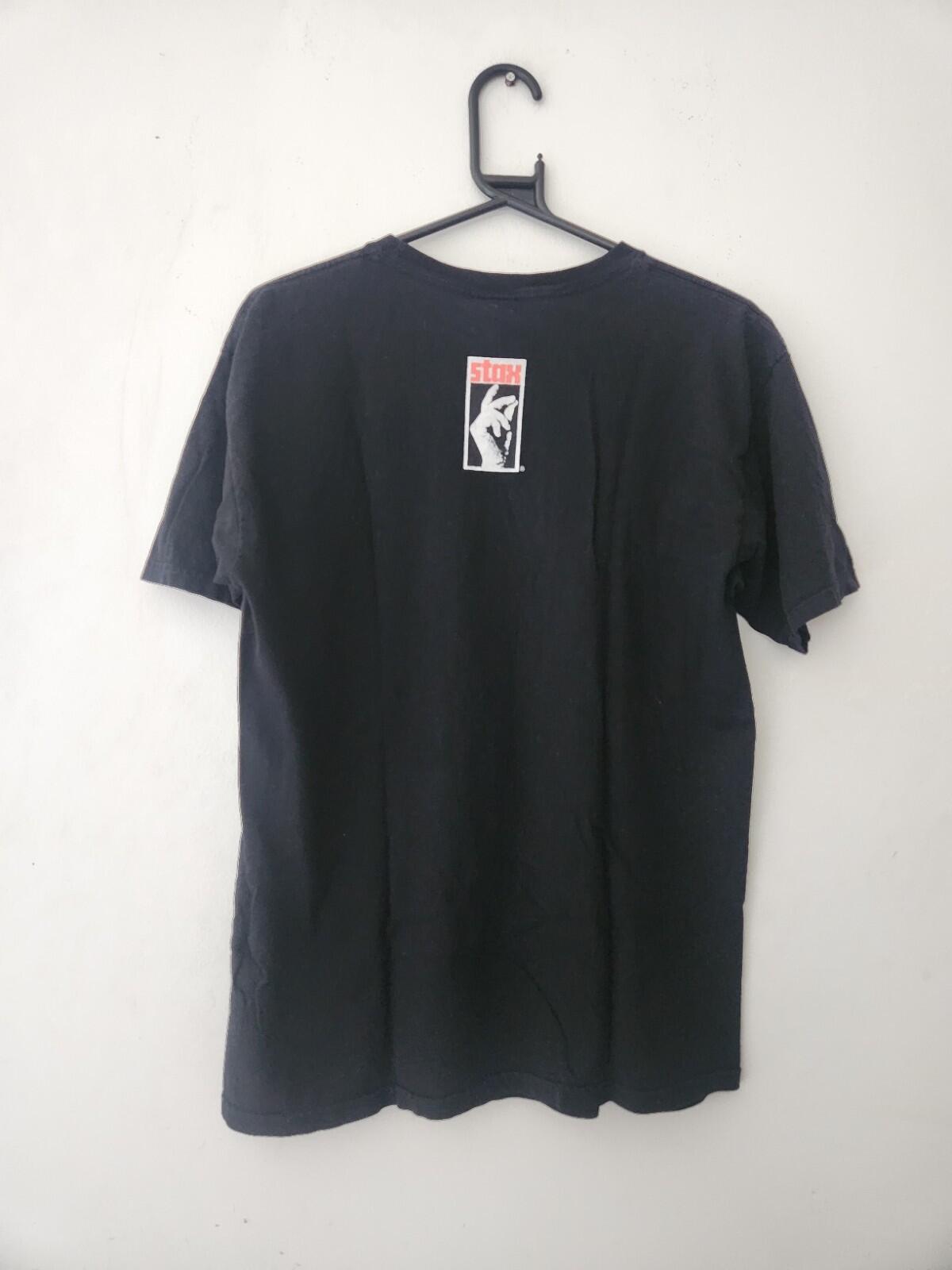 FW12 Supreme x Stax Isaac Hayes Black Moses Tee M Medium T-shirt Vintage 2012