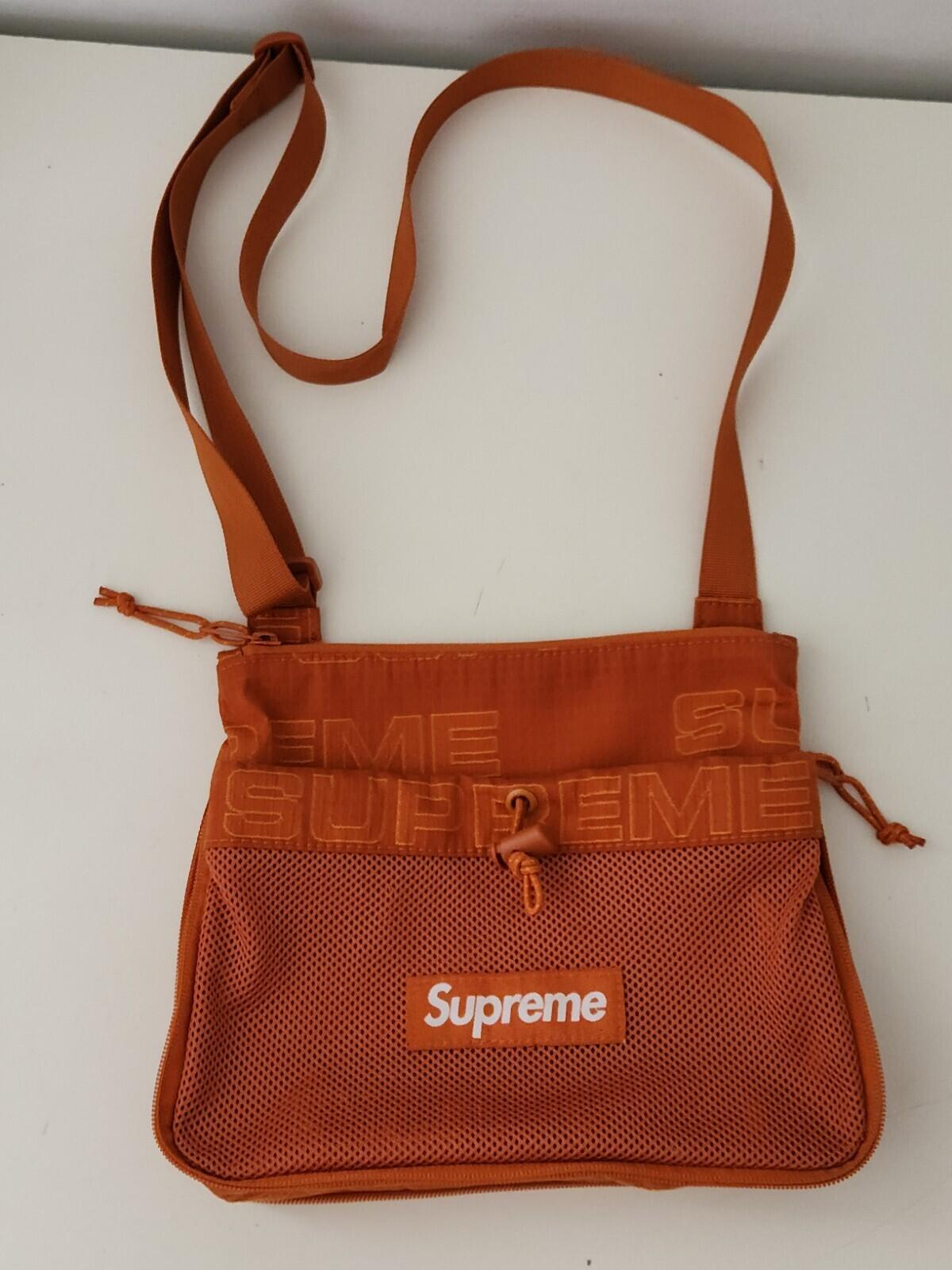 FW21 Supreme Umhängetasche Orange Bauchtasche Wasserabweisend