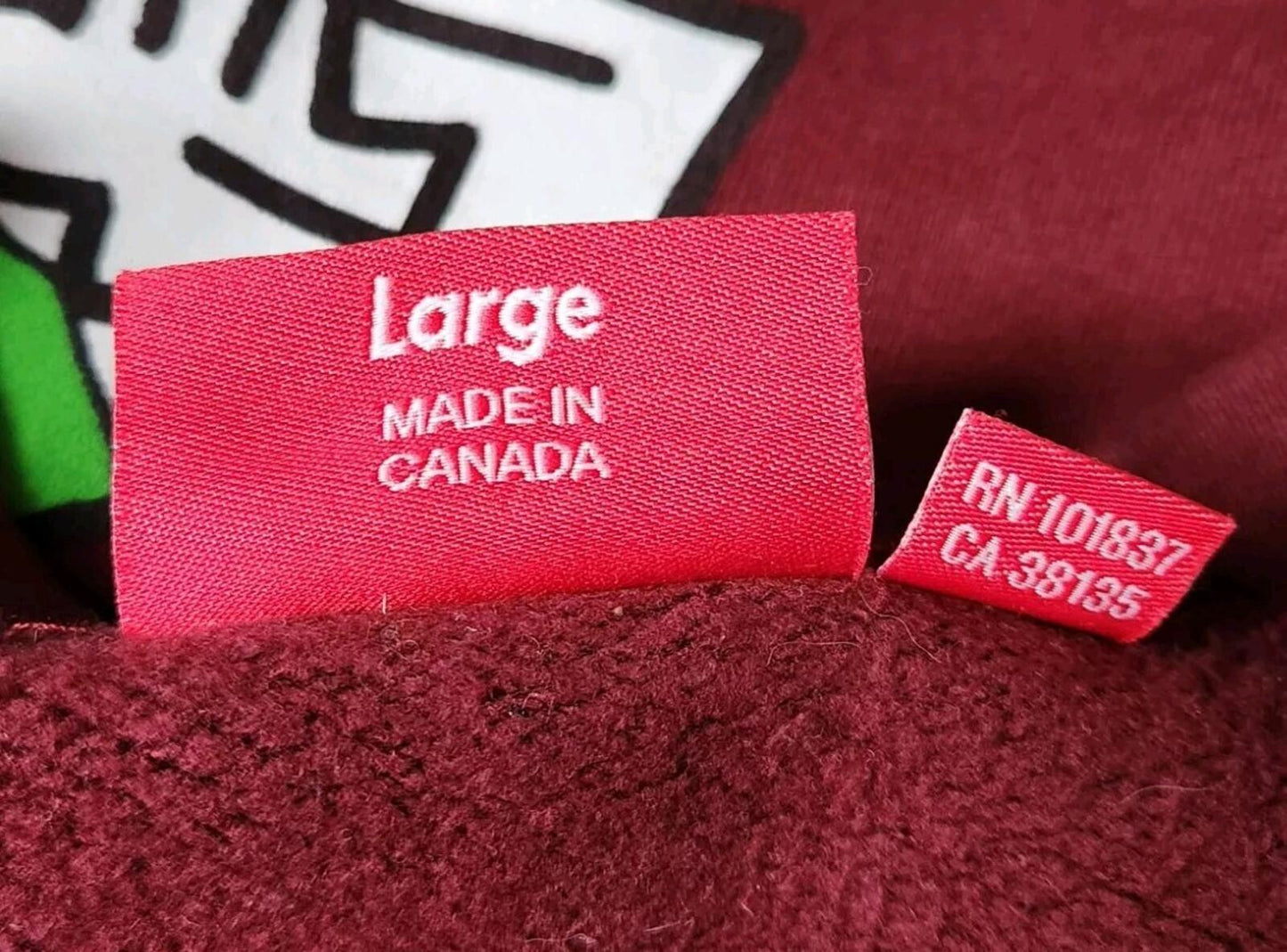 FW17 Supreme Gonz Heads Burgundy crewneck size L large sweatshirt Mark Gonzales