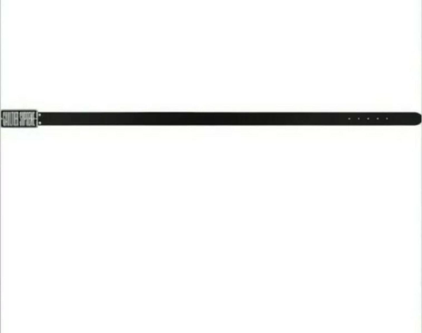 SS19 Supreme Jean Paul Gaultier cowhide leather belt RRP £148 Black size S/M