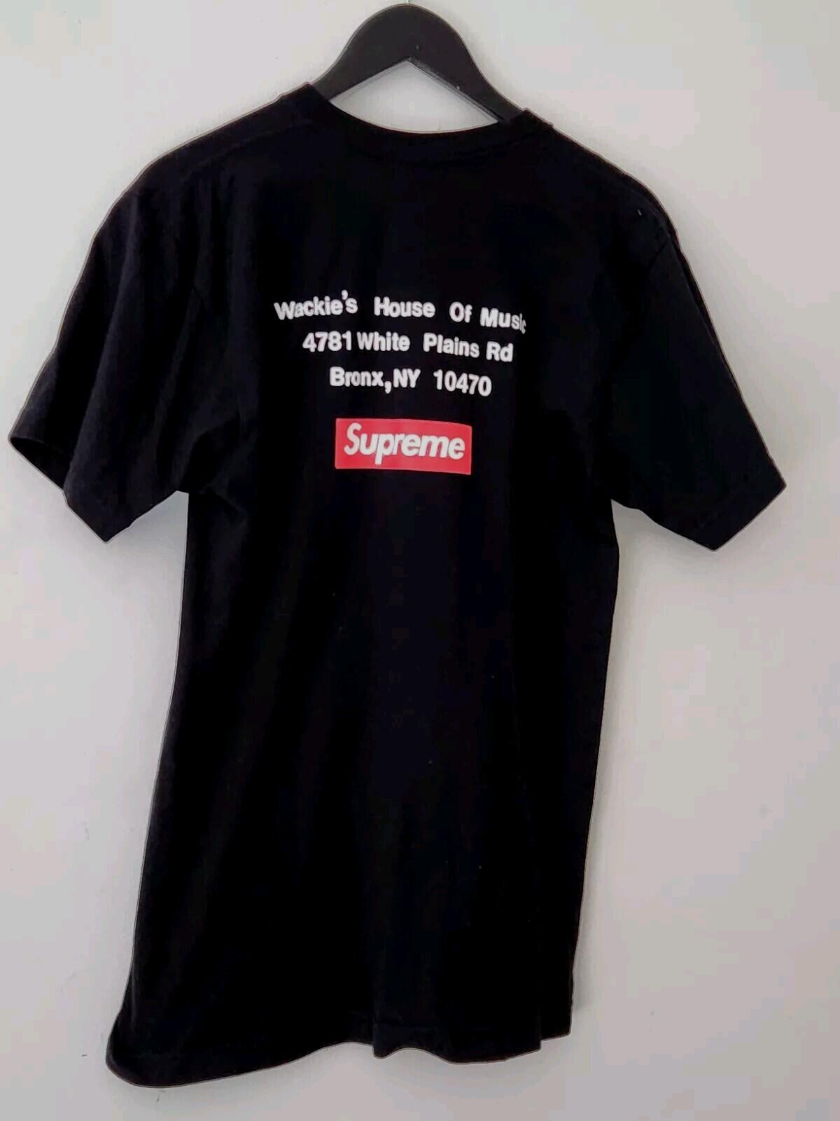 SS13 Supreme Wackies tee black size medium M t-shirt vintage box logo Rare 2013