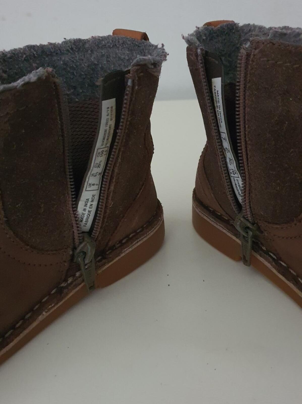 CLARKS Comet Frost Girls ankle boots RRP £39 infants leather EU 25.5 UK 8 US 8.5
