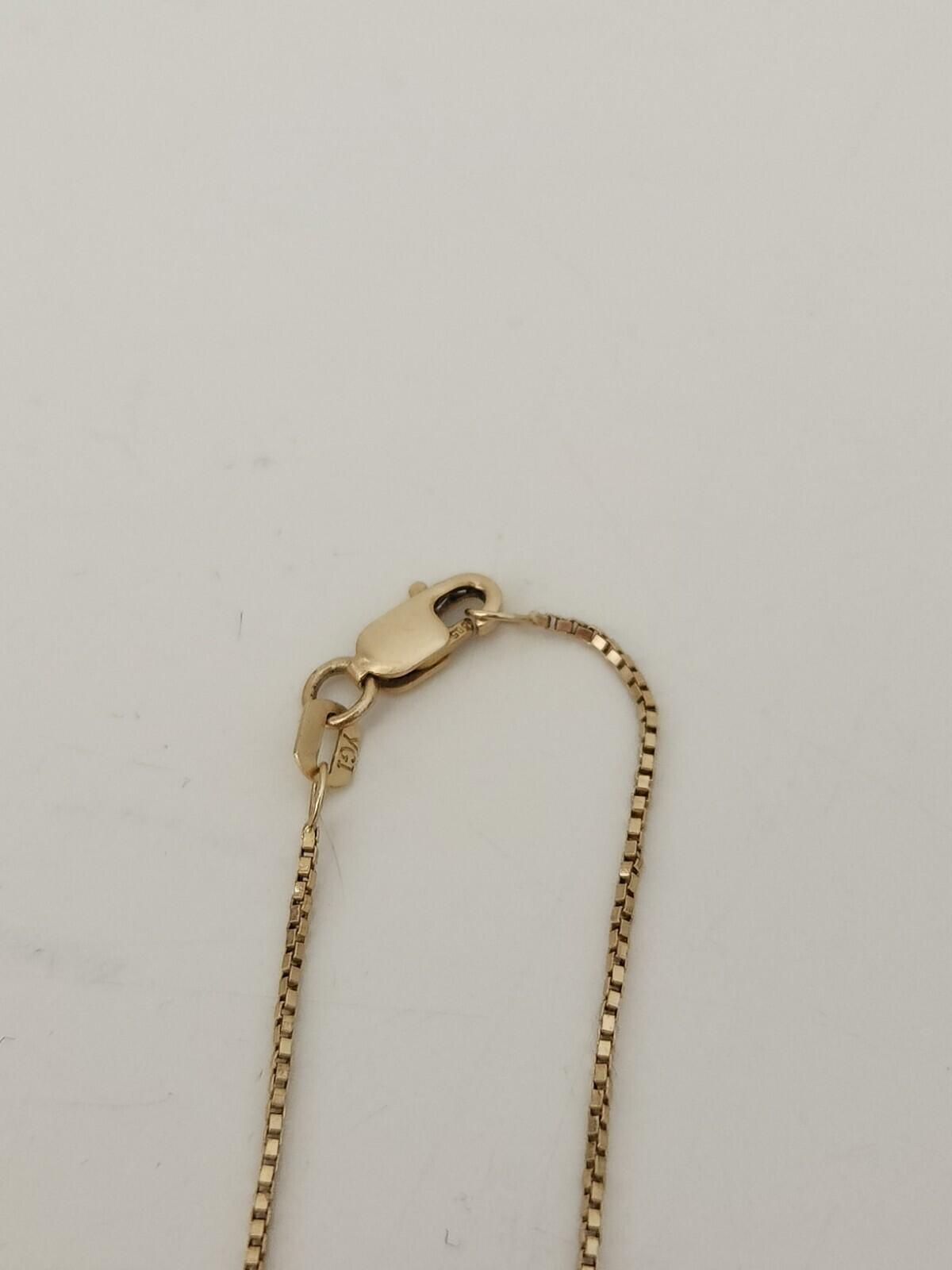 FW17 Supreme 100 Dollar Bill Gold Pendant + chain 14K Yellow Necklace
