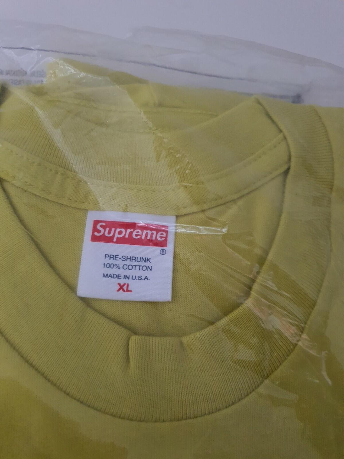 FW19 Supreme Heaven and Earth tee size XL T-shirt Sulfur
