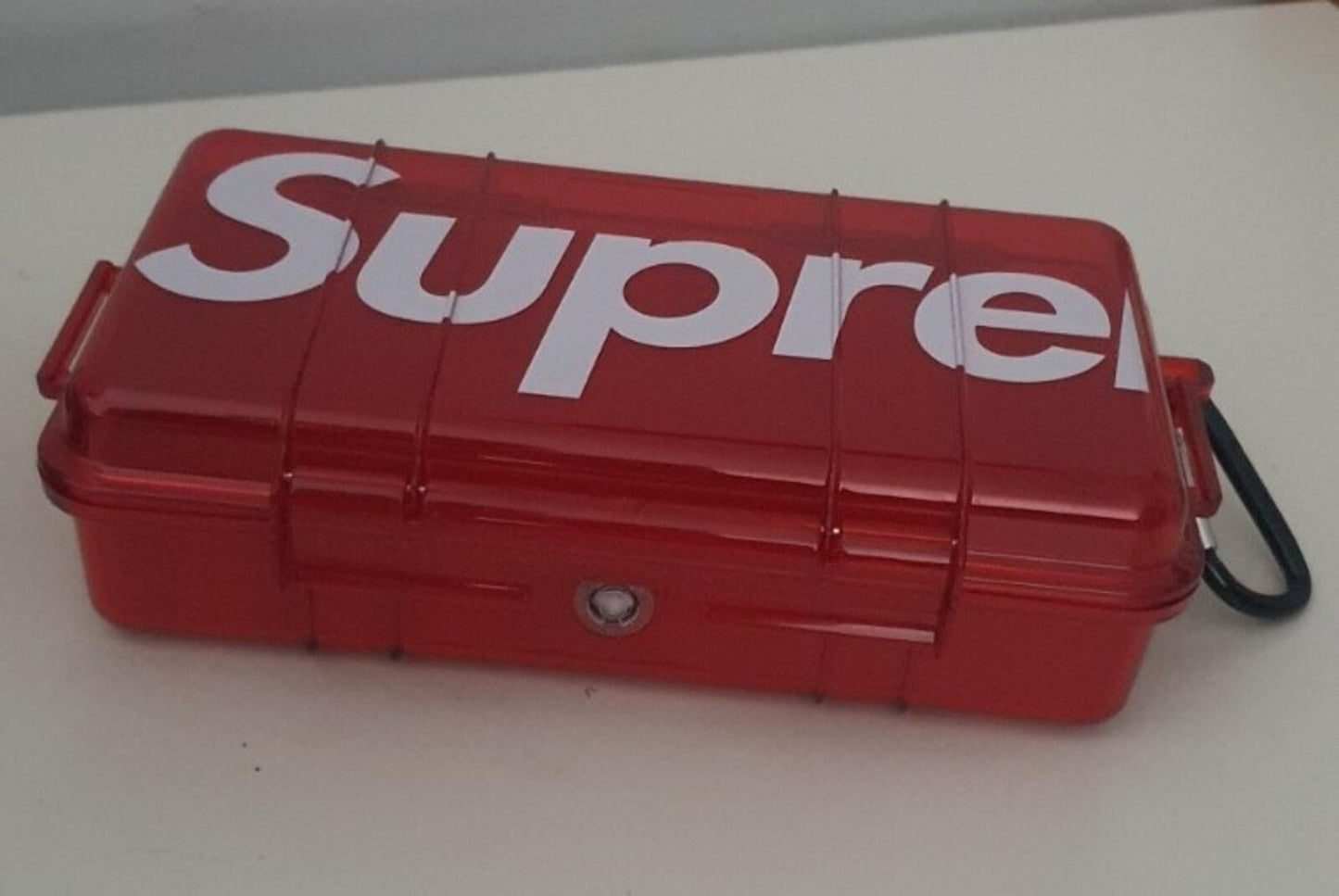 FW19 Supreme x Pelican 1060 case Watertight Dustproof Crushproof Red Box Used 1x