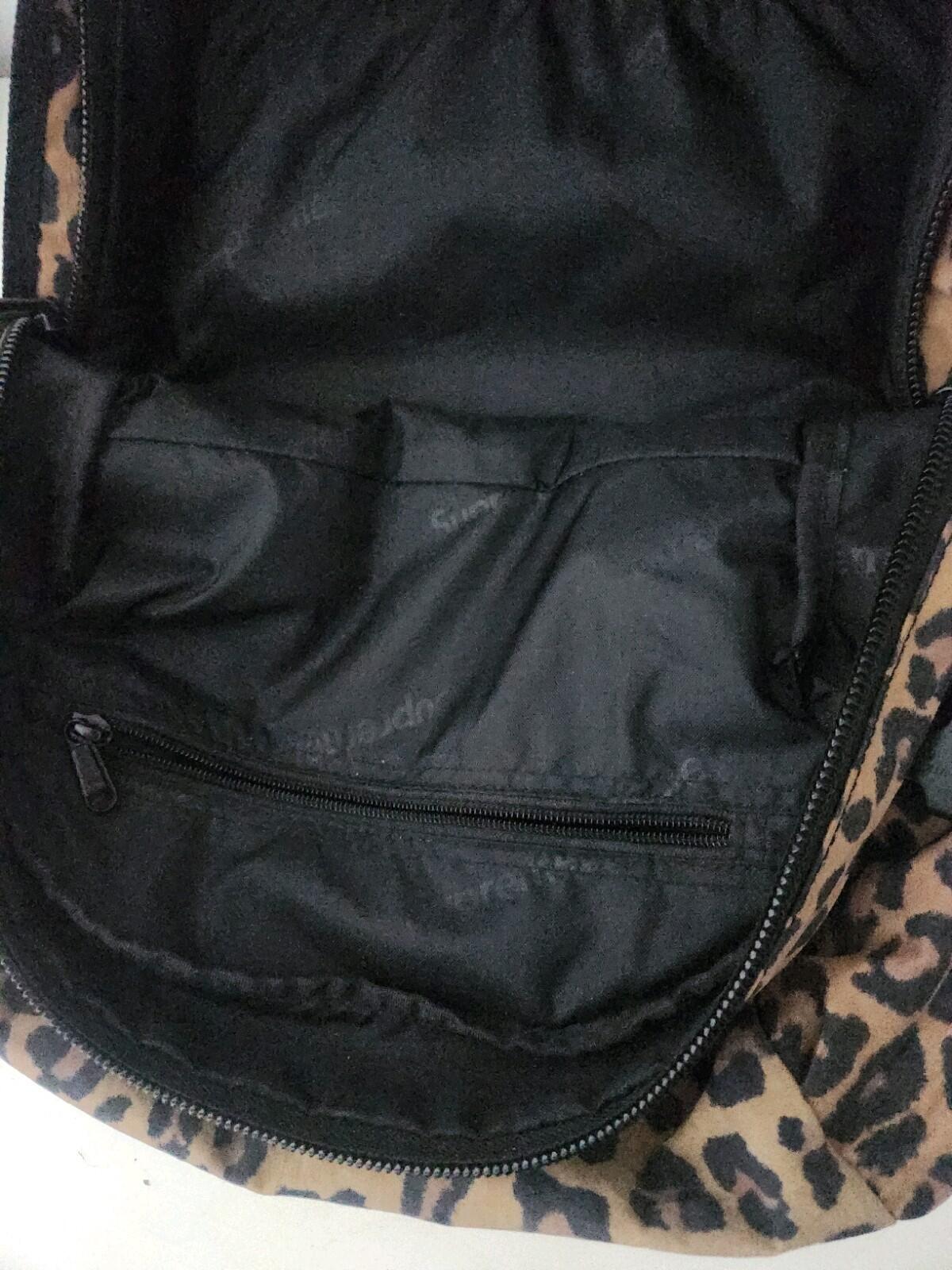 FW20 Supreme Backpack Leopard Bag Water Resistant Nylon Rucksack