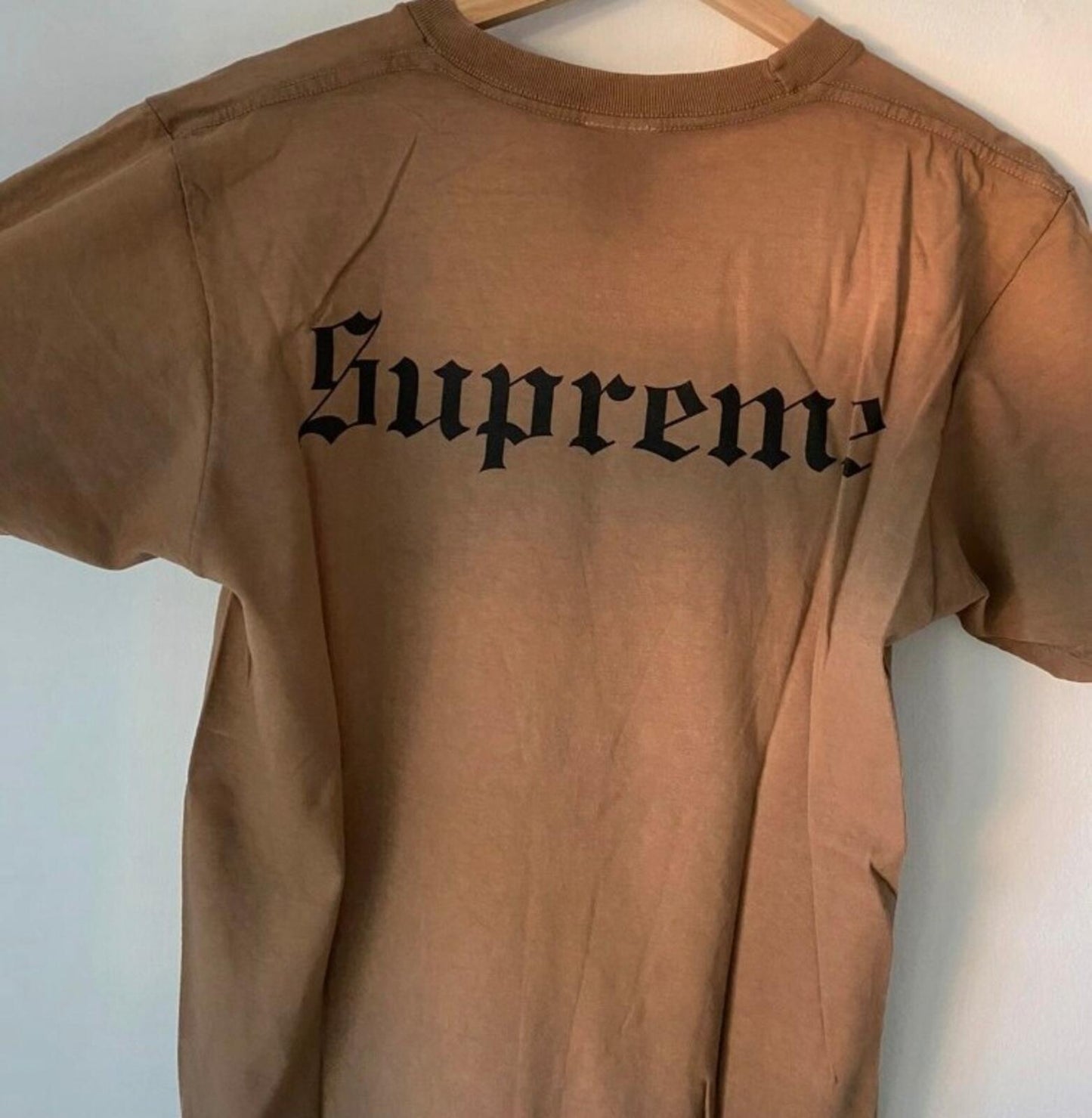 SS14 Supreme x Dead Kennedys Tee DYED in Brown Size M