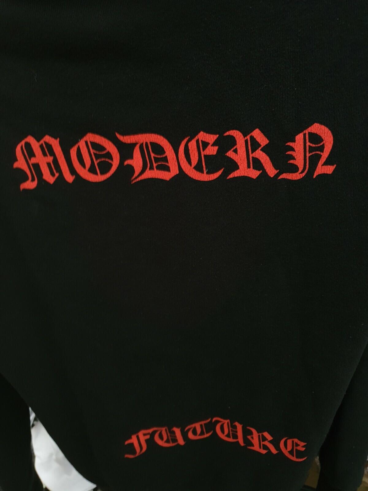 GUCCI Angry Cat Applique Oversized Distressed Hoodie £1440