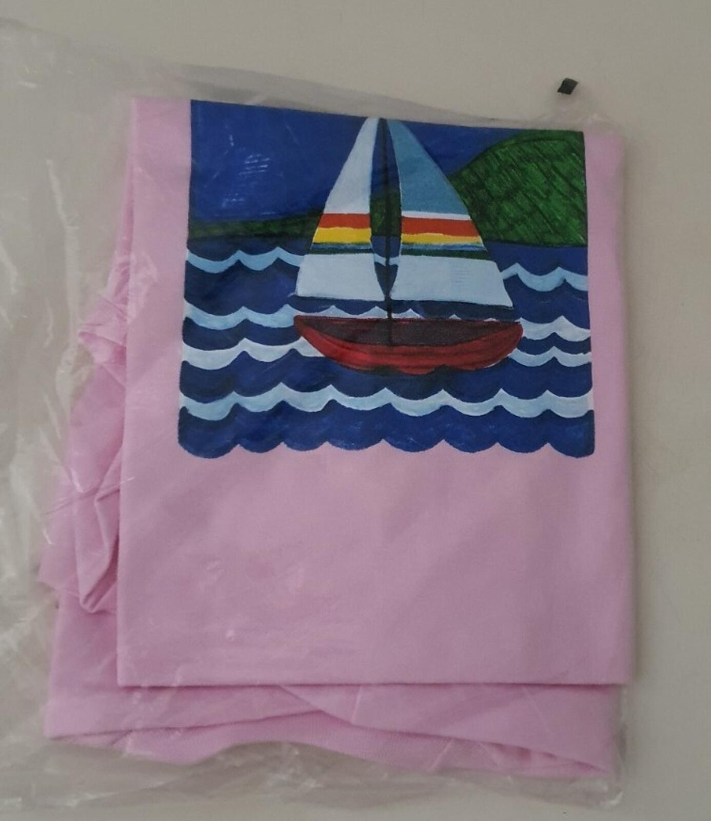 SS20 Supreme Sailboat Tee Light Pink Size M